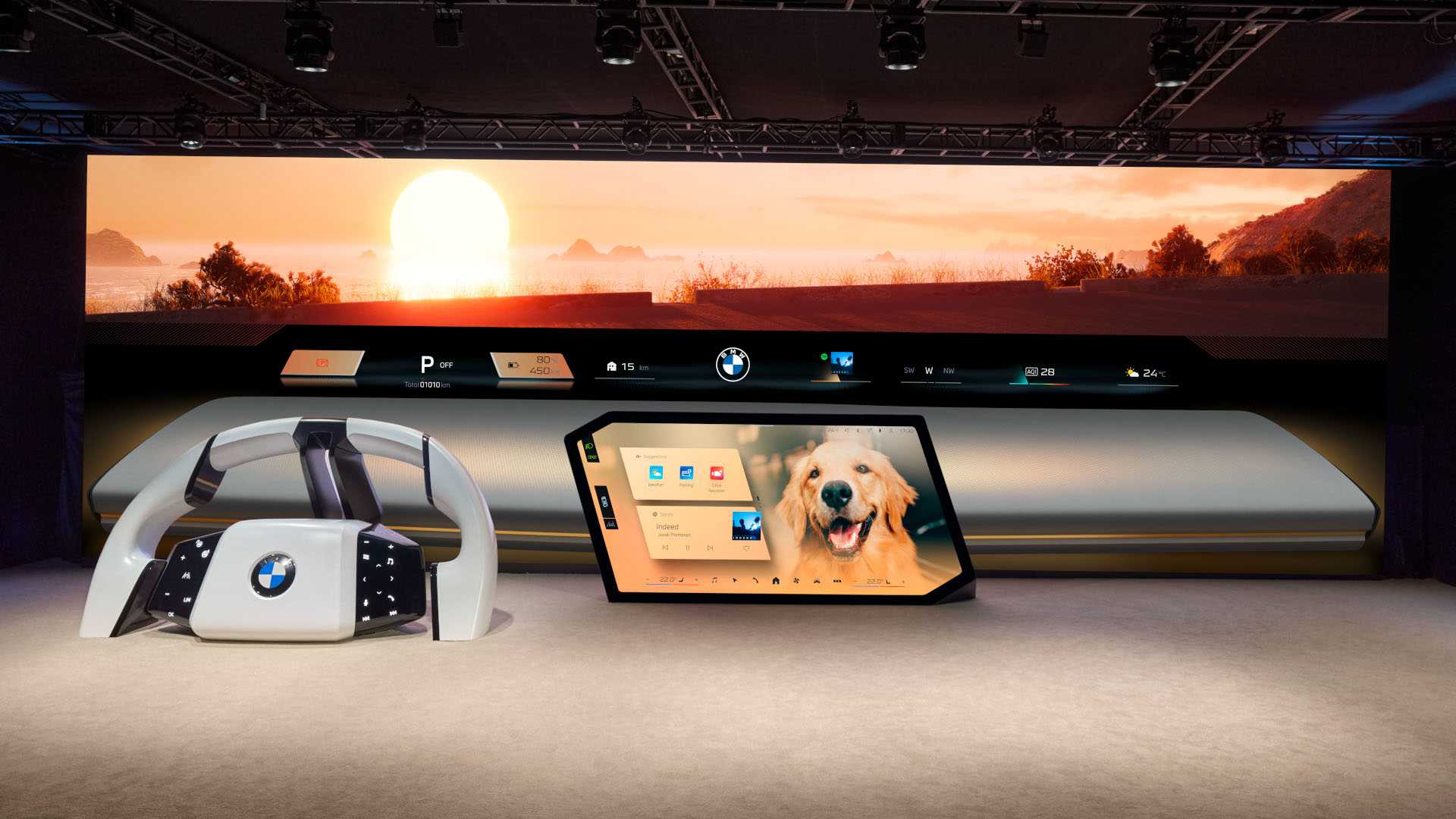 Bwm Pc BMW Presents Panoramic iDrive With BMW Operating System X At CES 2025