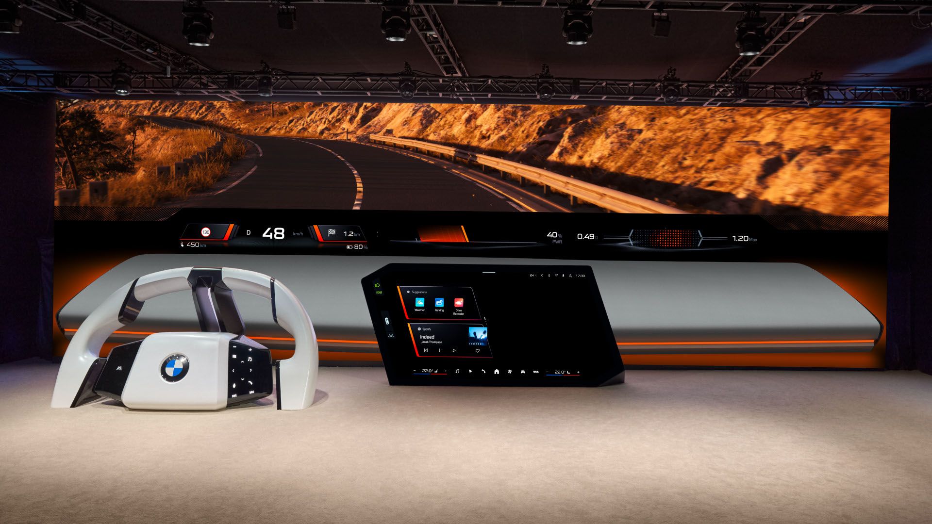 BMW Presents Panoramic iDrive With BMW Operating System X At CES 2025
