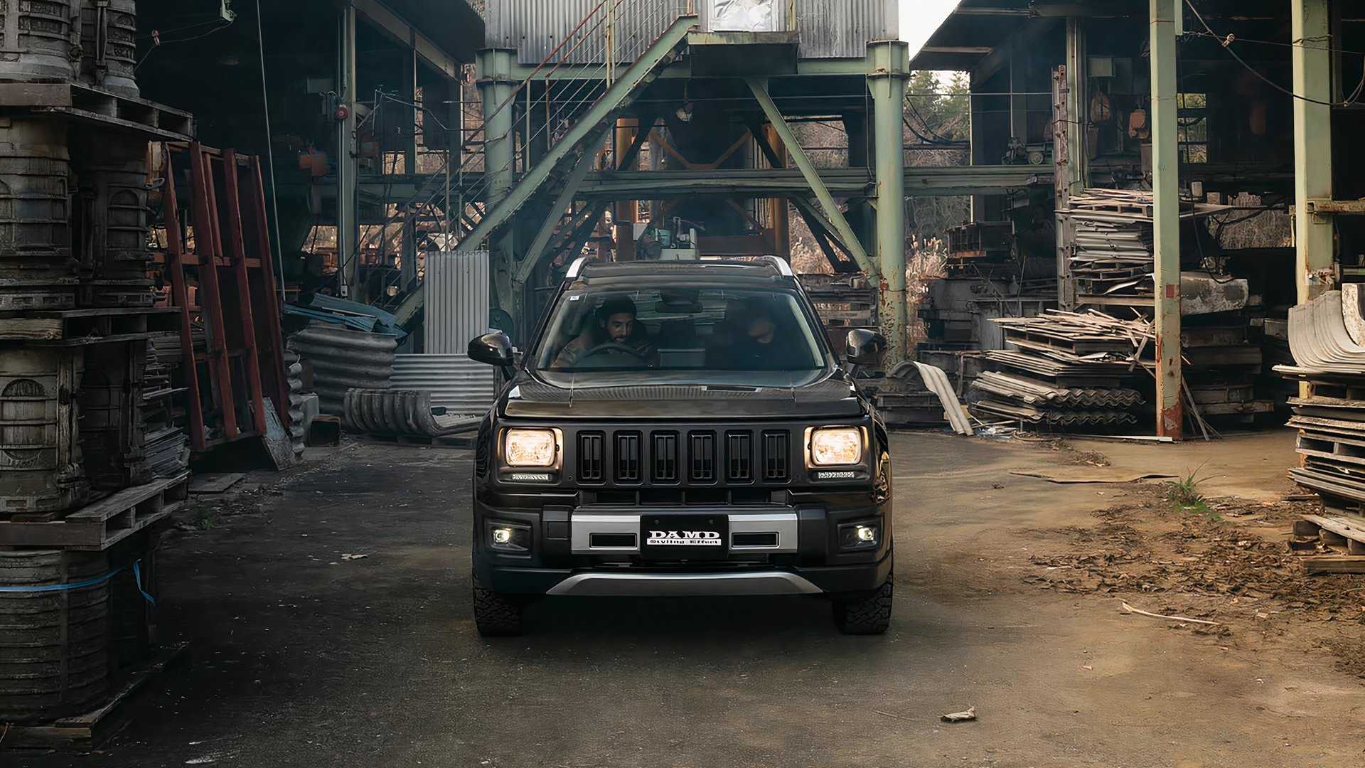 Damd Style DAMD Reveals Honda XJ Cherokee Lookalike
