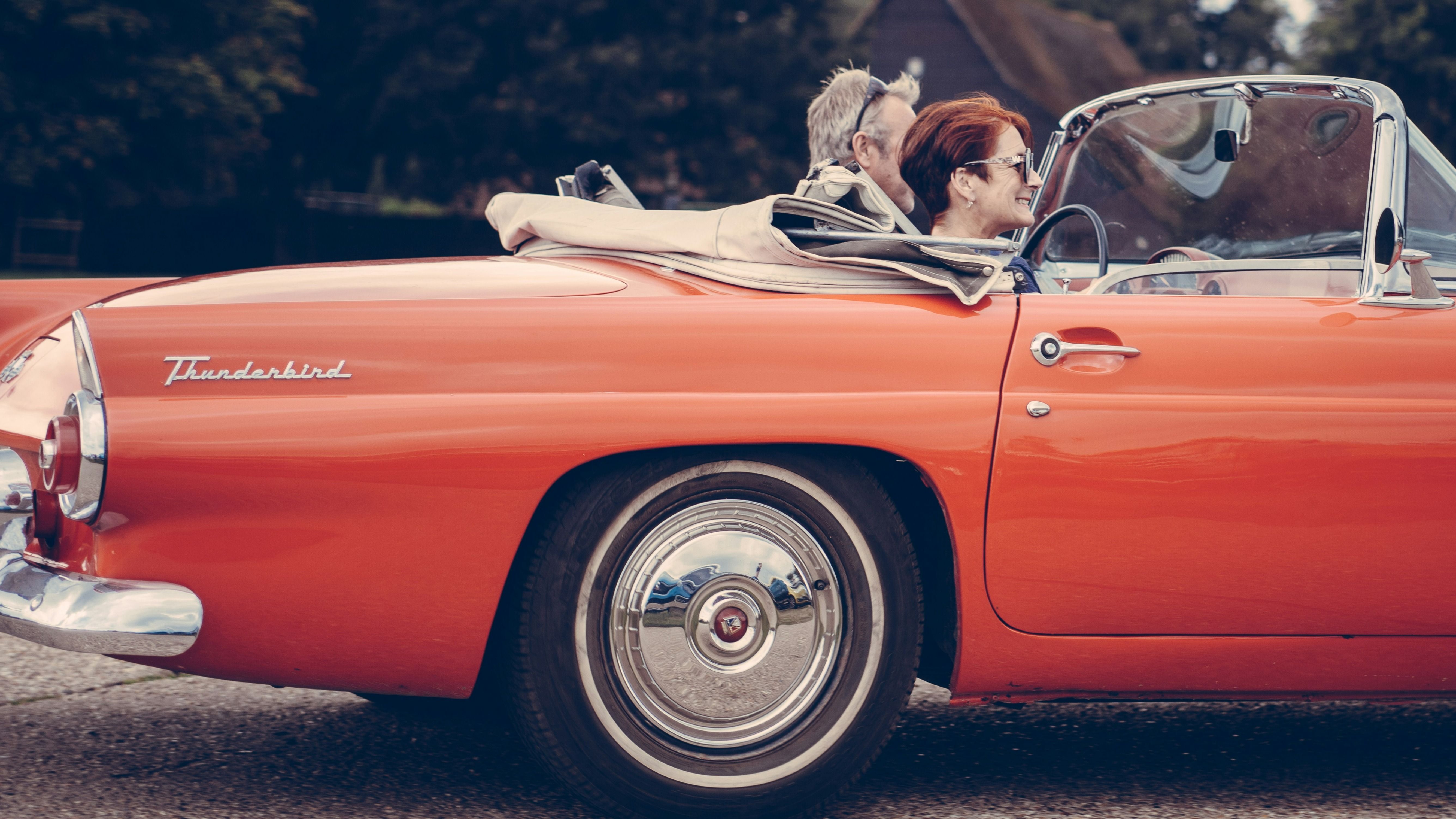 Driving Ford Thunderbird Clem Onojeghuo Unsplash
