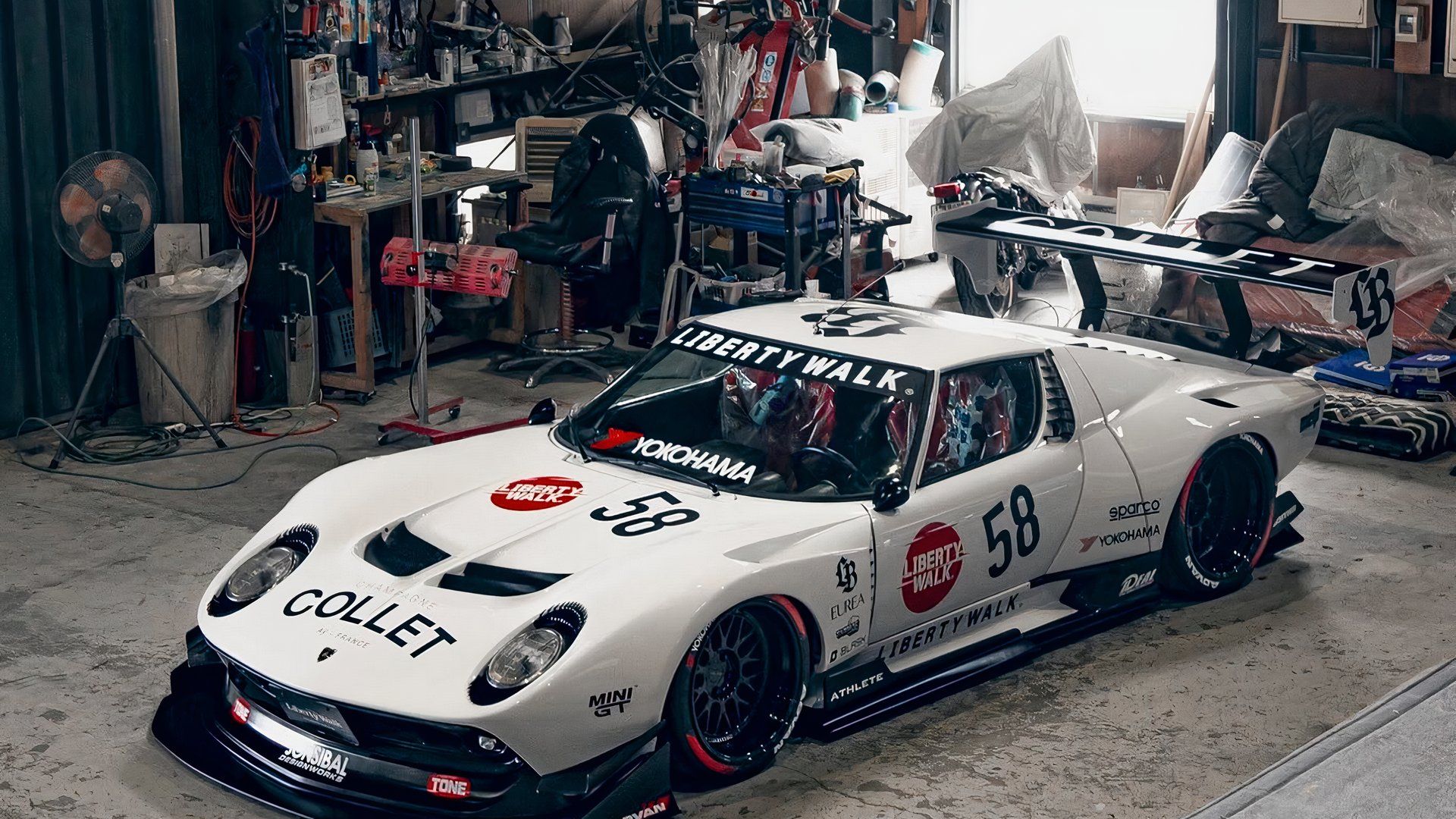 Liberty Walk Finally Unveils Its Lamborghini Miura At Tokyo Auto