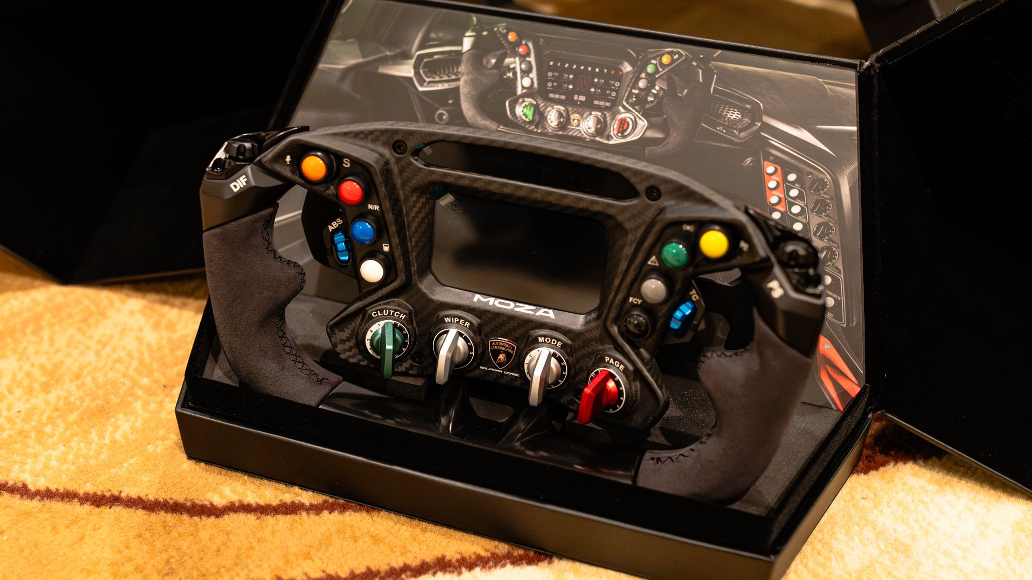 MOZA Racing Wheel: The Lamborghini Of Sim Racing