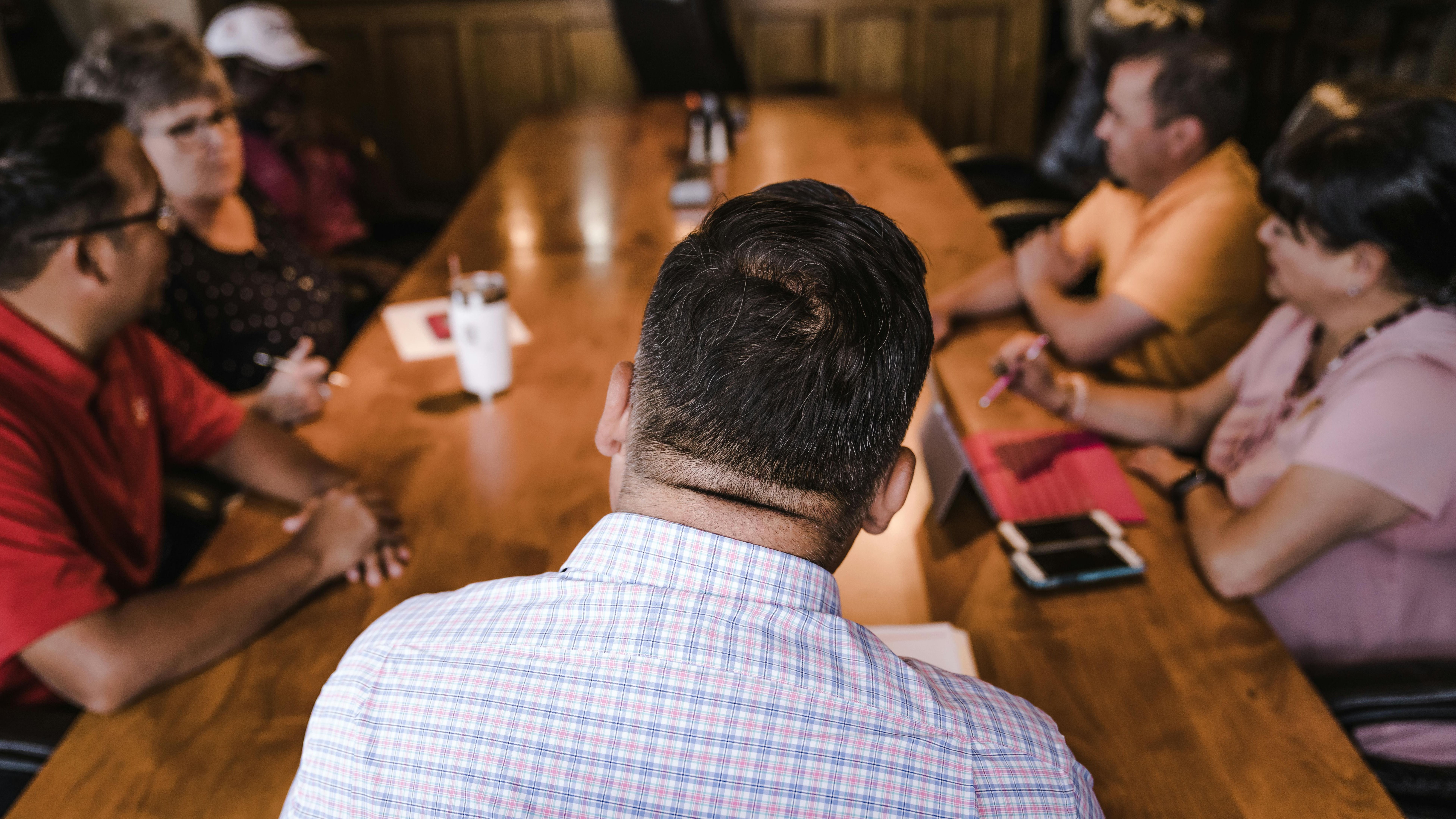 People talking stock photo Jopwell Pexels