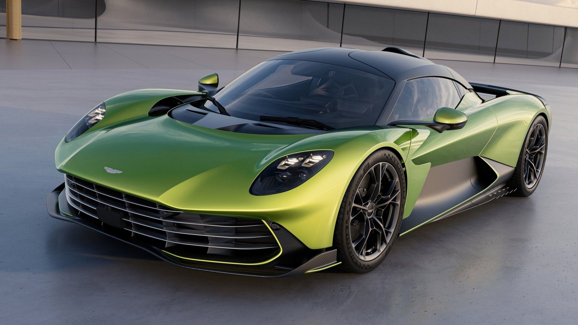 Here's How The Hidden Formula 1-Style Front Wing Of The Aston Martin Valhalla Works