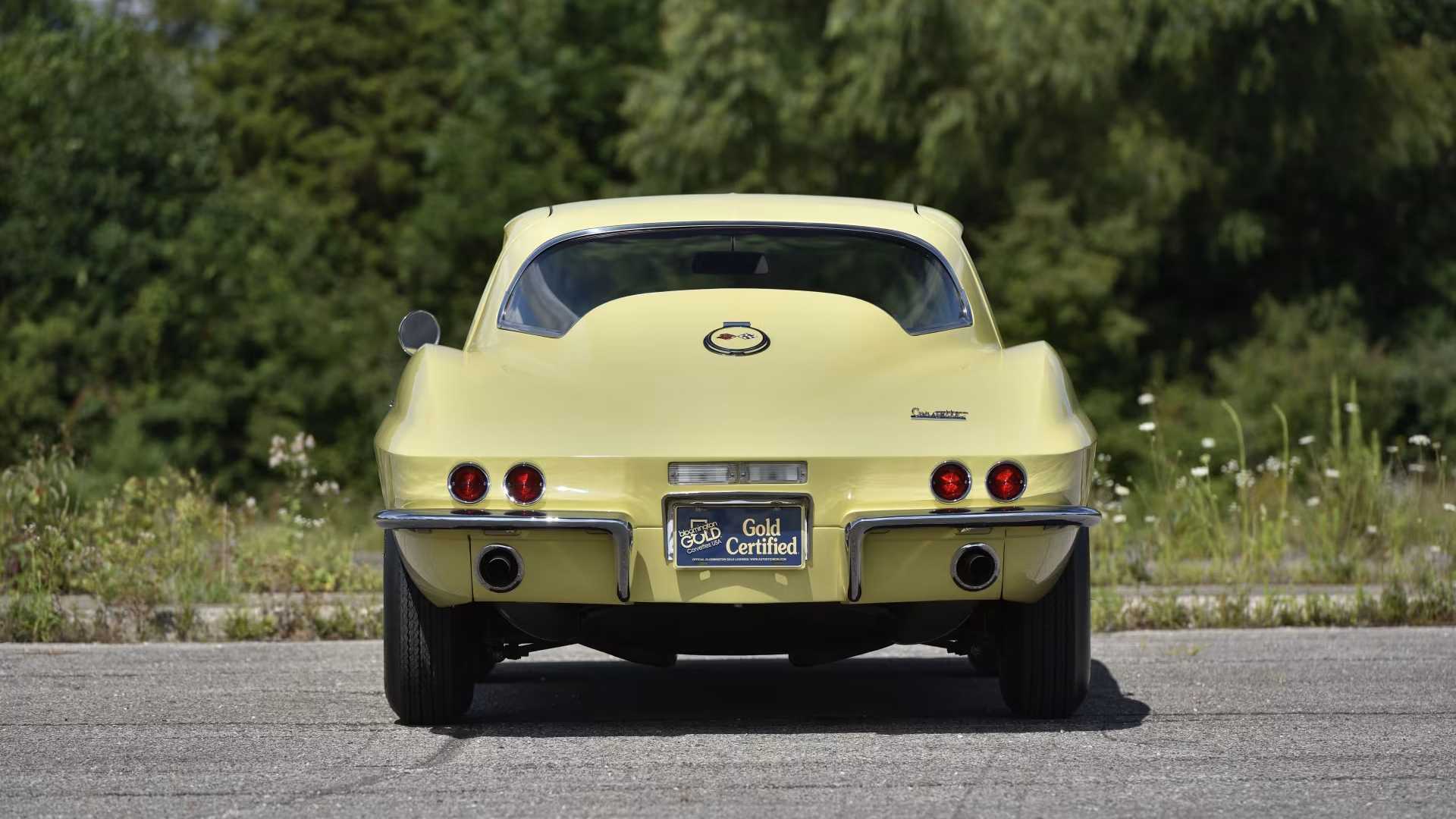 67 Corvette Rear Most Expensive Chevrolet Corvettes Ever Sold