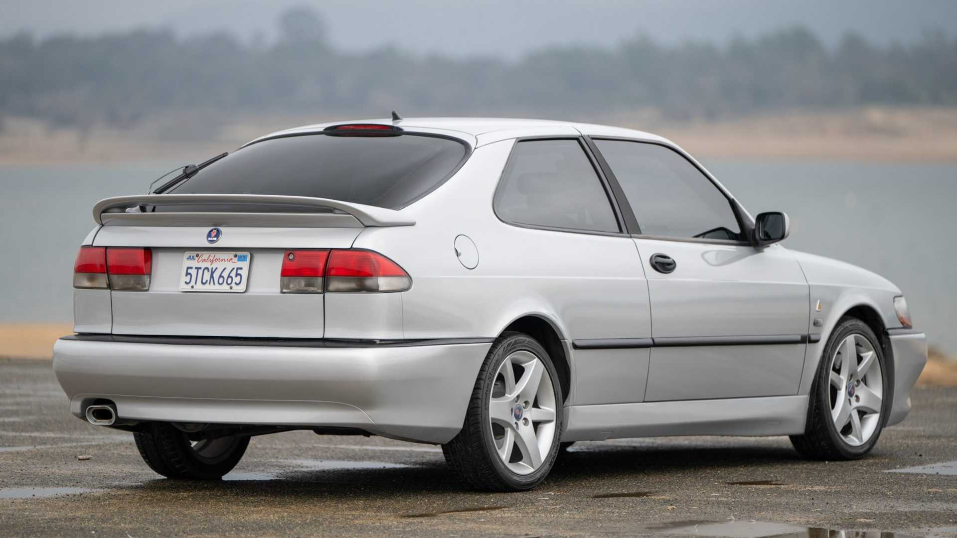 Saab Convertible Rear Never Forget Saab's Fighter Jet-Inspired Hot Hatch
