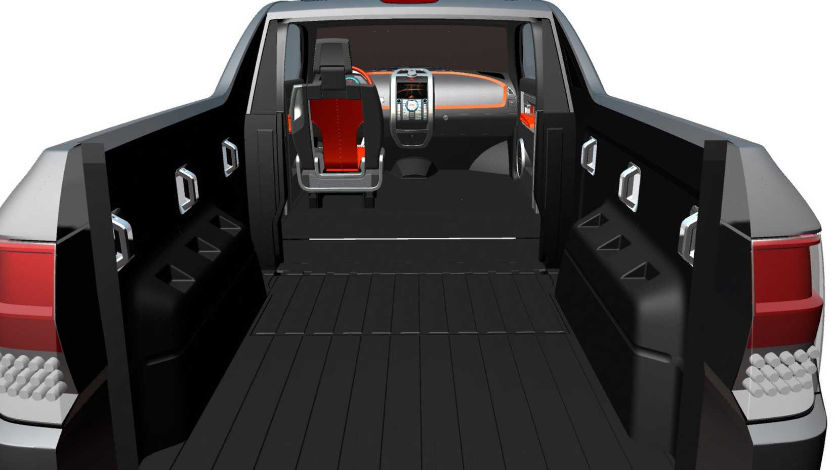 The Dodge Rampage Concept Was A Blend Of Minivan And Pickup Truck