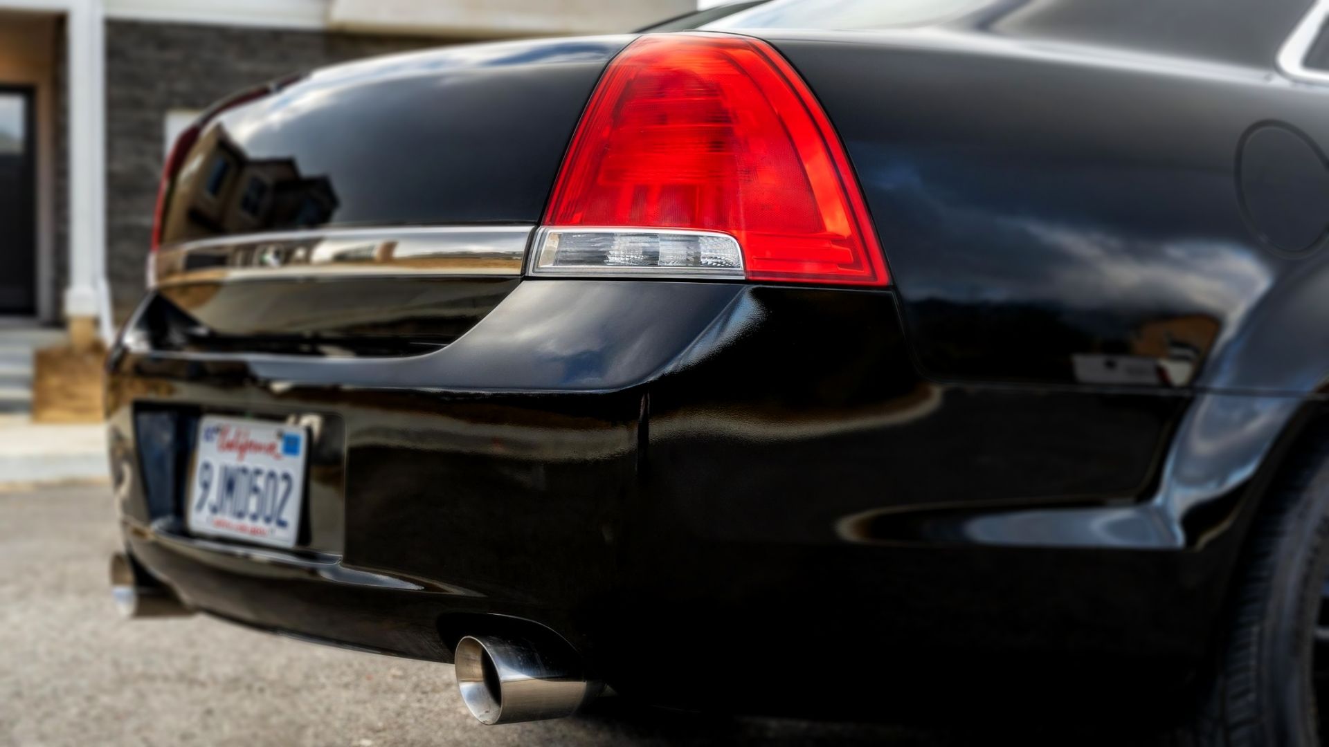 2013 chevrolet caprice ppv rear black