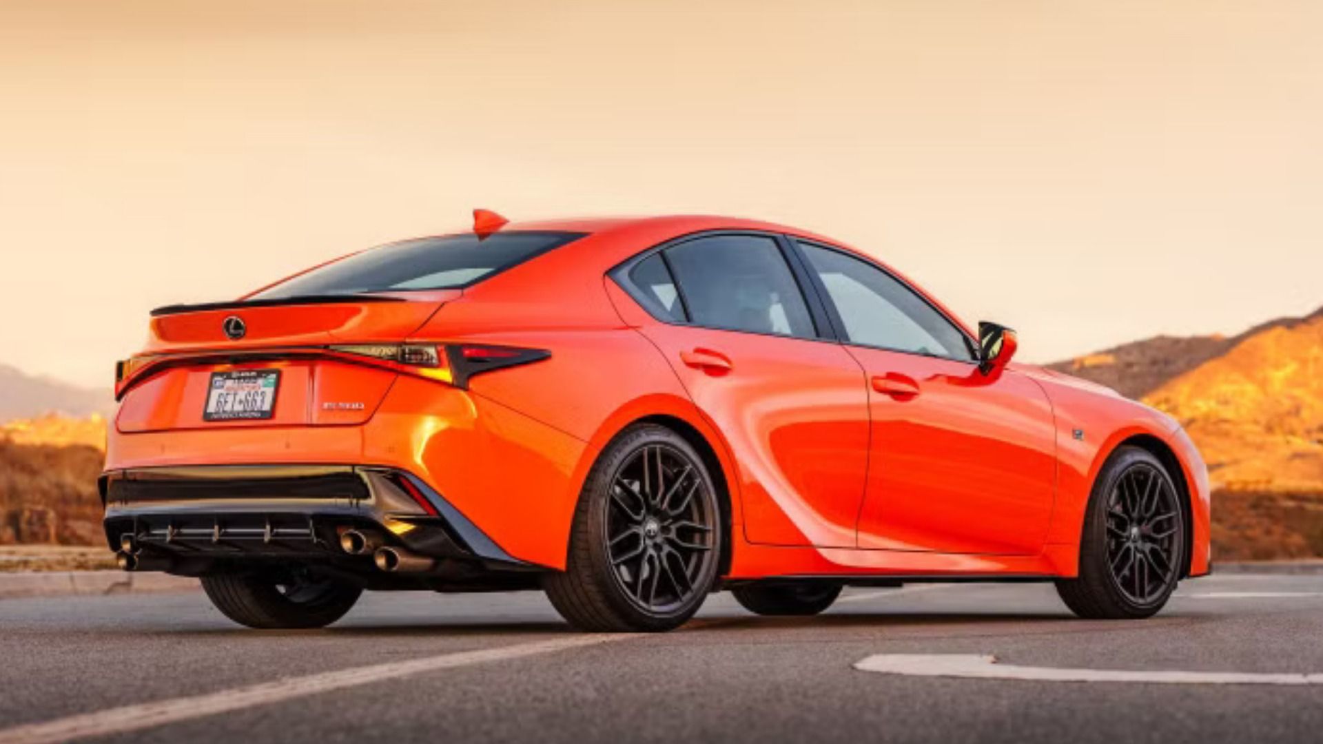 The Lexus IS 500 F Sport Performance Ends Production In 2025
