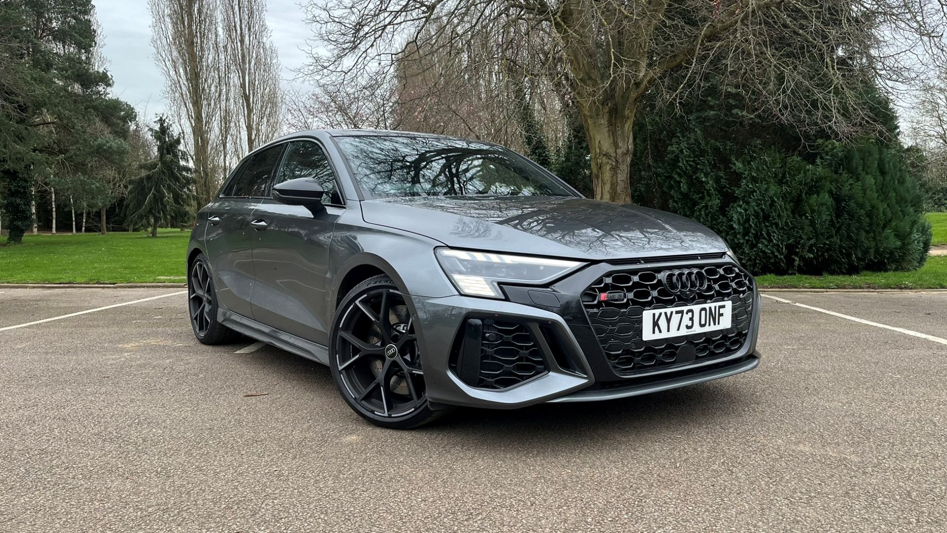 2024 Audi RS3 Sportback Front Three Quarter View