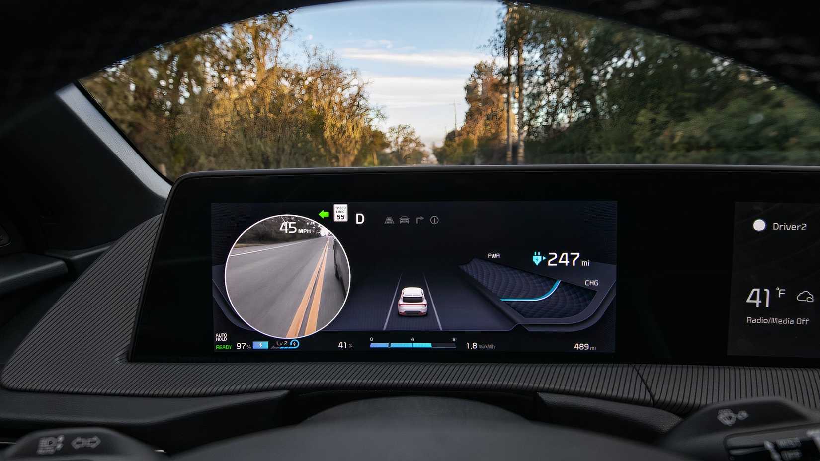 2024 Kia EV6 cluster
