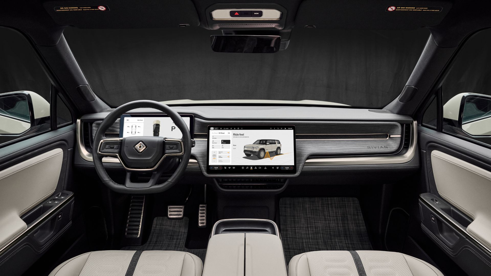 Rivian R1T And R1S California Dune Editions Debut For Fun In The Sand