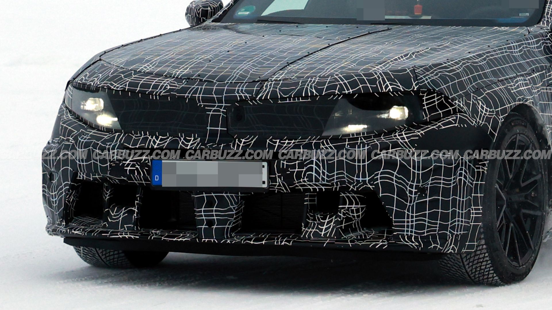 2026 BMW M5 G90 Facelift Spy Shot