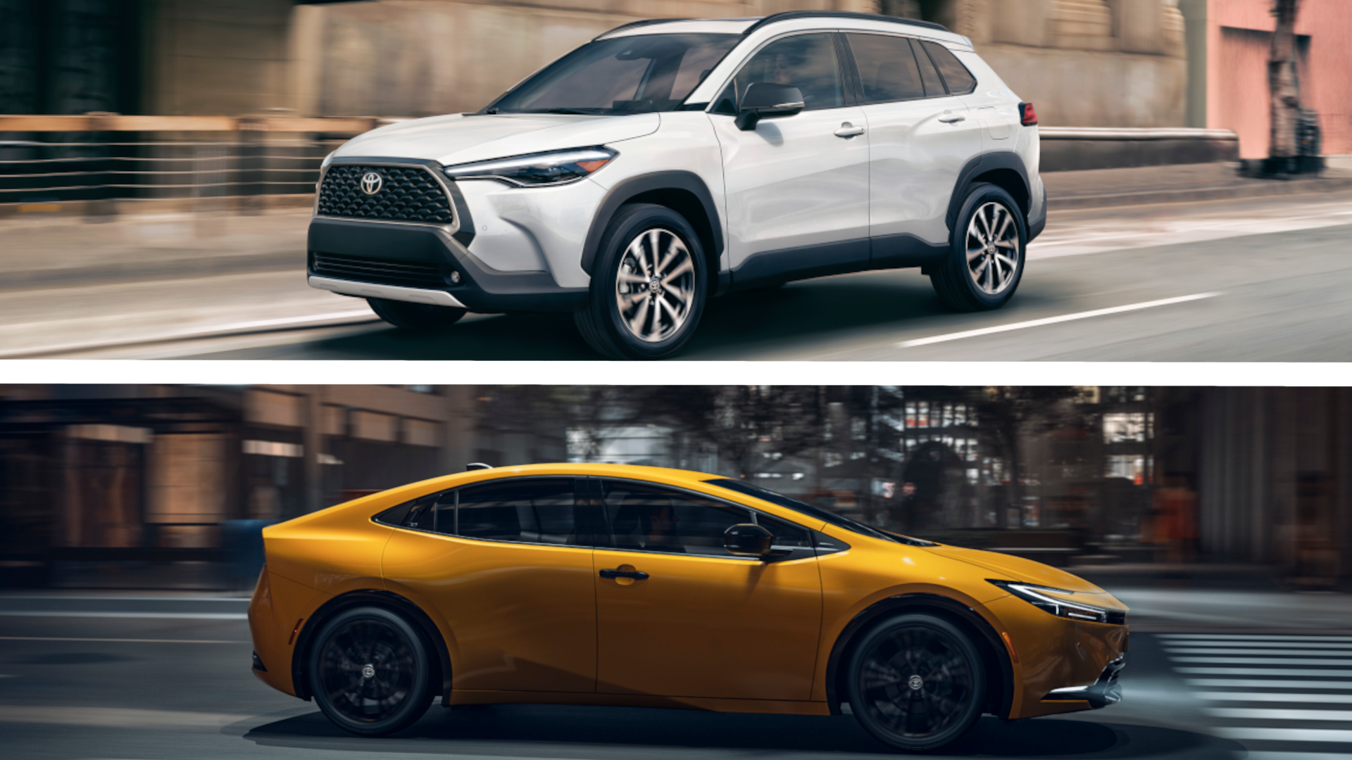 corolla cross hybrid and prius