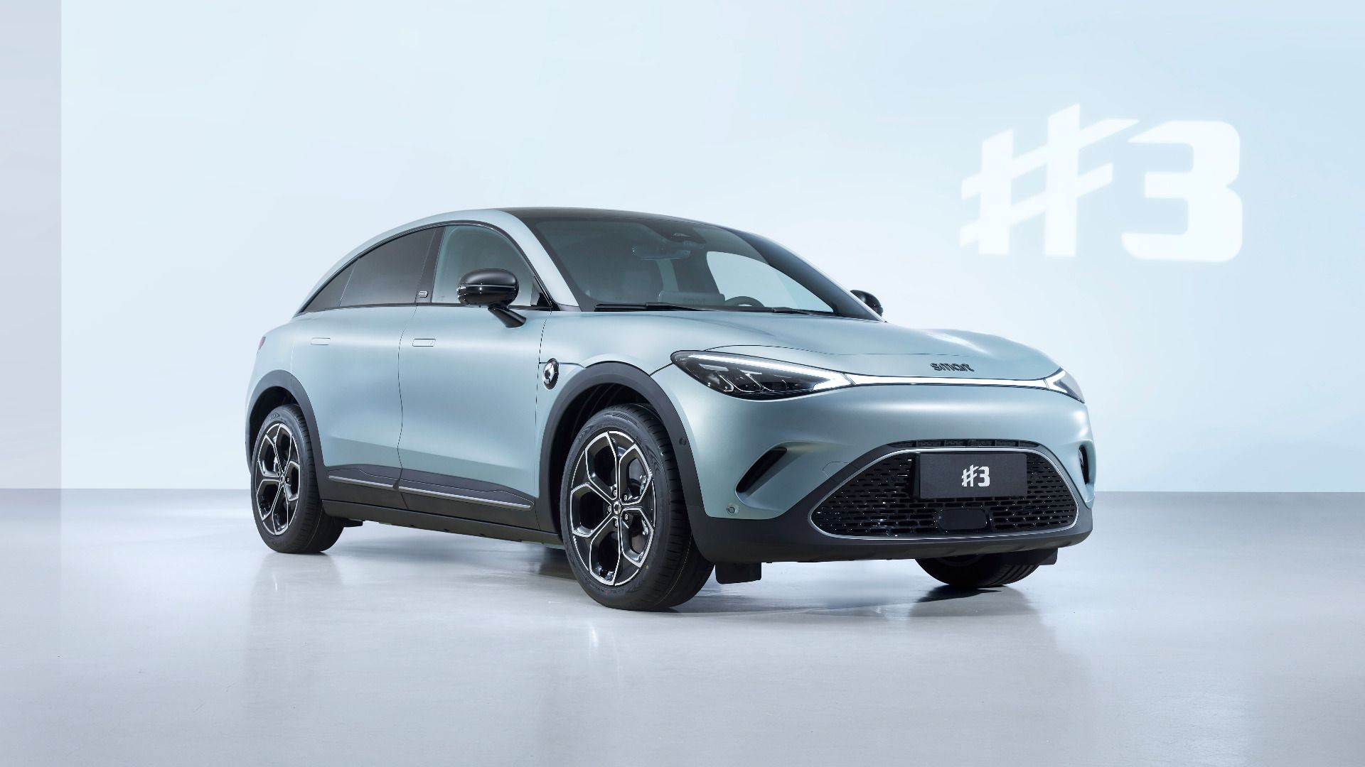 Smart #3 front three-quarter