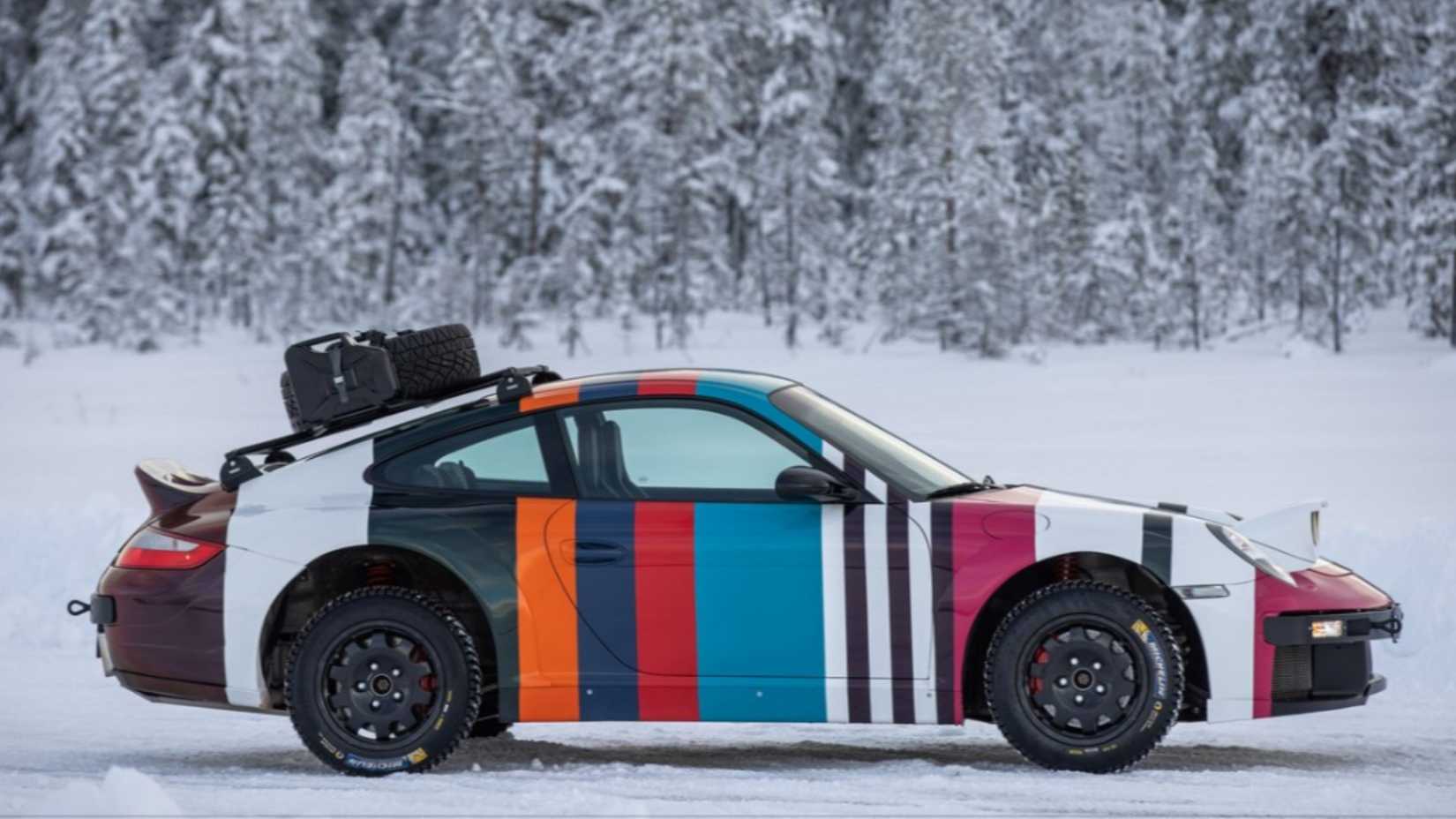 Porsche Patents Color-Changing Paint That Can Be Controlled From Your Car