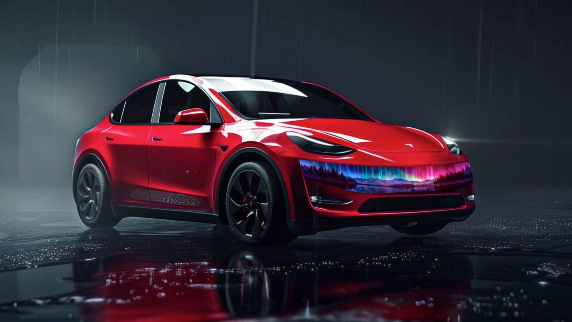 Tesla Owners Can Turn Their Bumpers Into A Digital Display