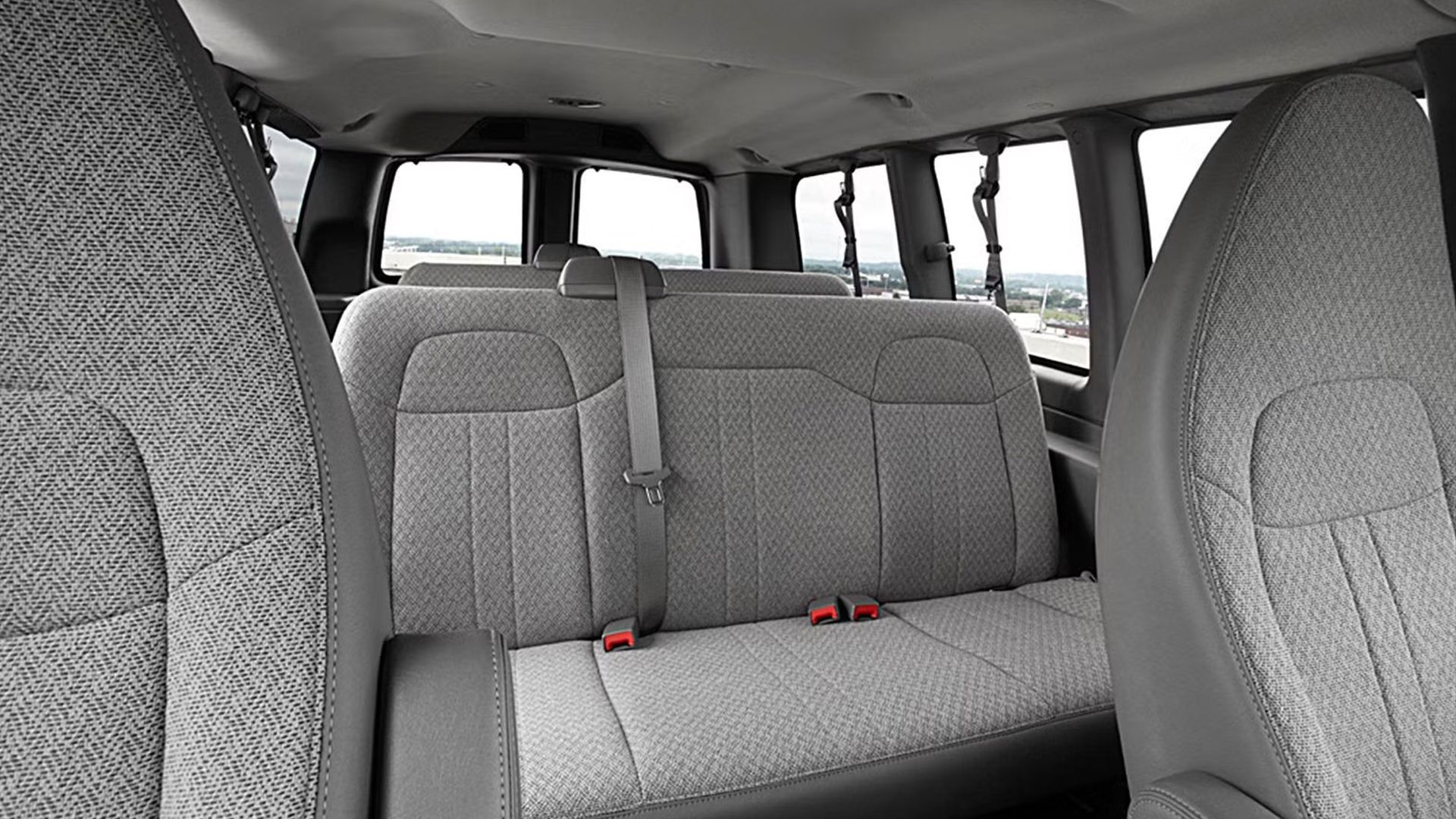 GMC Savana Passenger Van interior