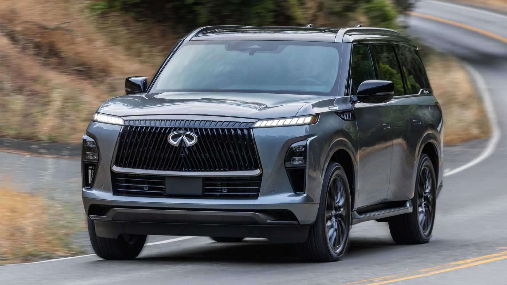 Infinity Qx80 R Spec Infiniti Teases QX80 R-Spec Concept With GT-R Engine For SEMA