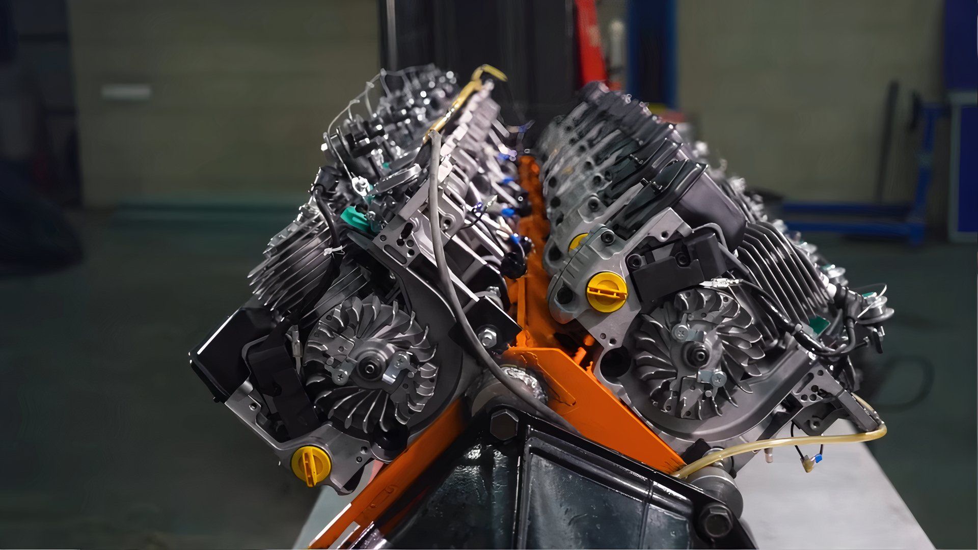 The 16-Engine Car That Only Has 72 Horsepower