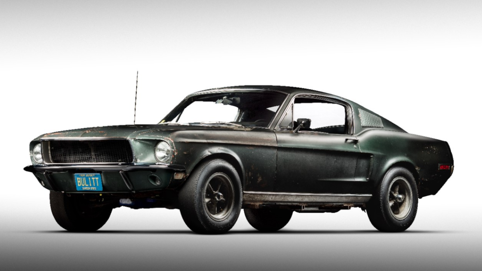 Original 1968 Ford Mustang GT 390 From 'Bullitt' Movie