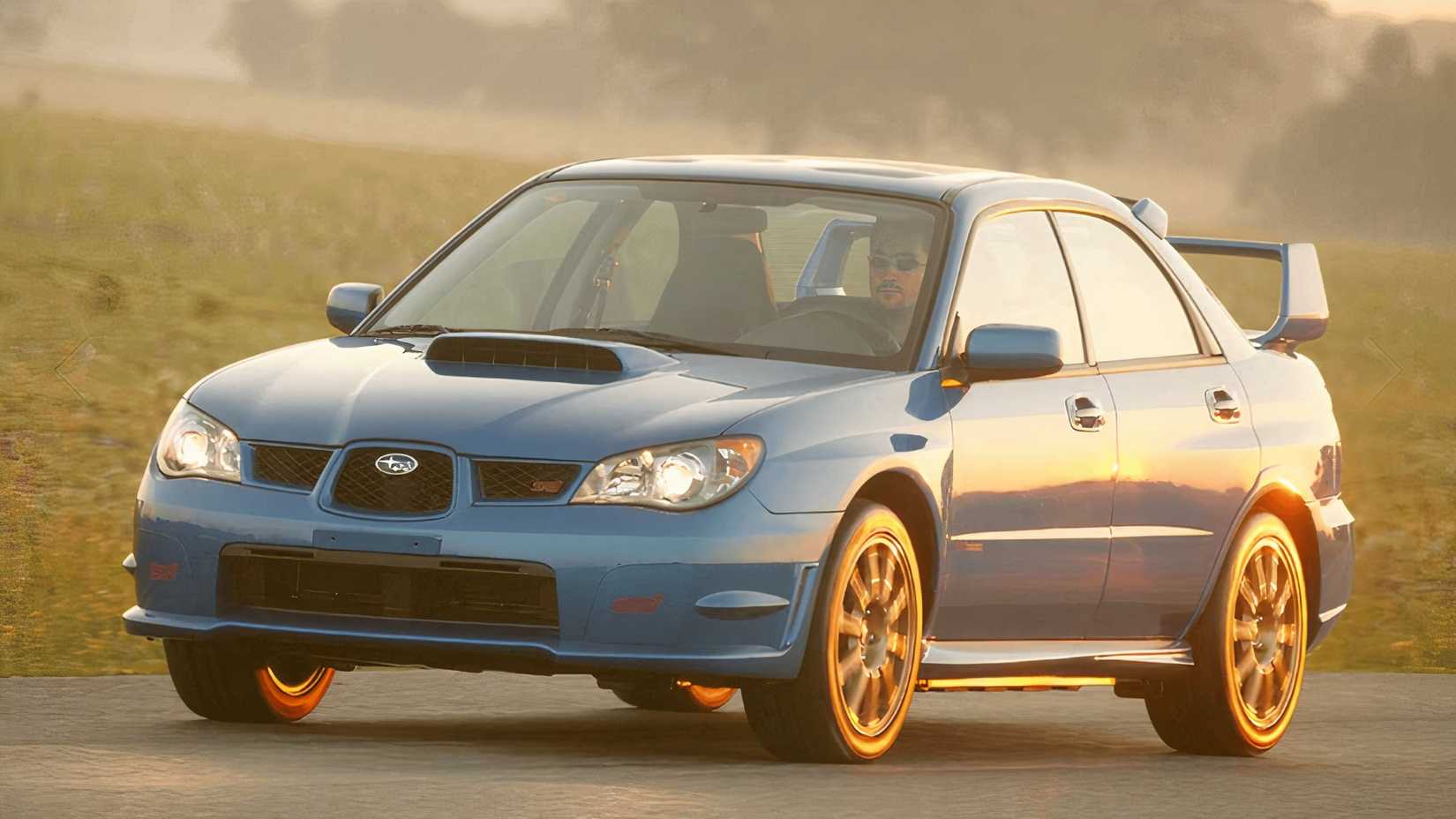 2006 Subaru Impreza WRX STI prednja 1/4