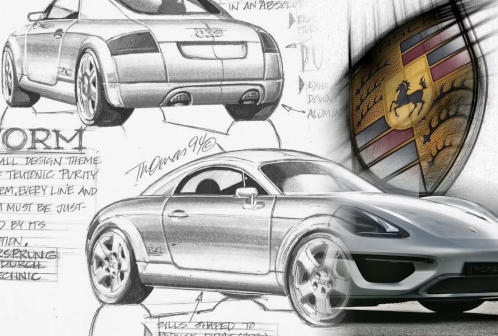 Porsche-Audi オーバル型スピーカー 取扱説明書付き 【公式通販】