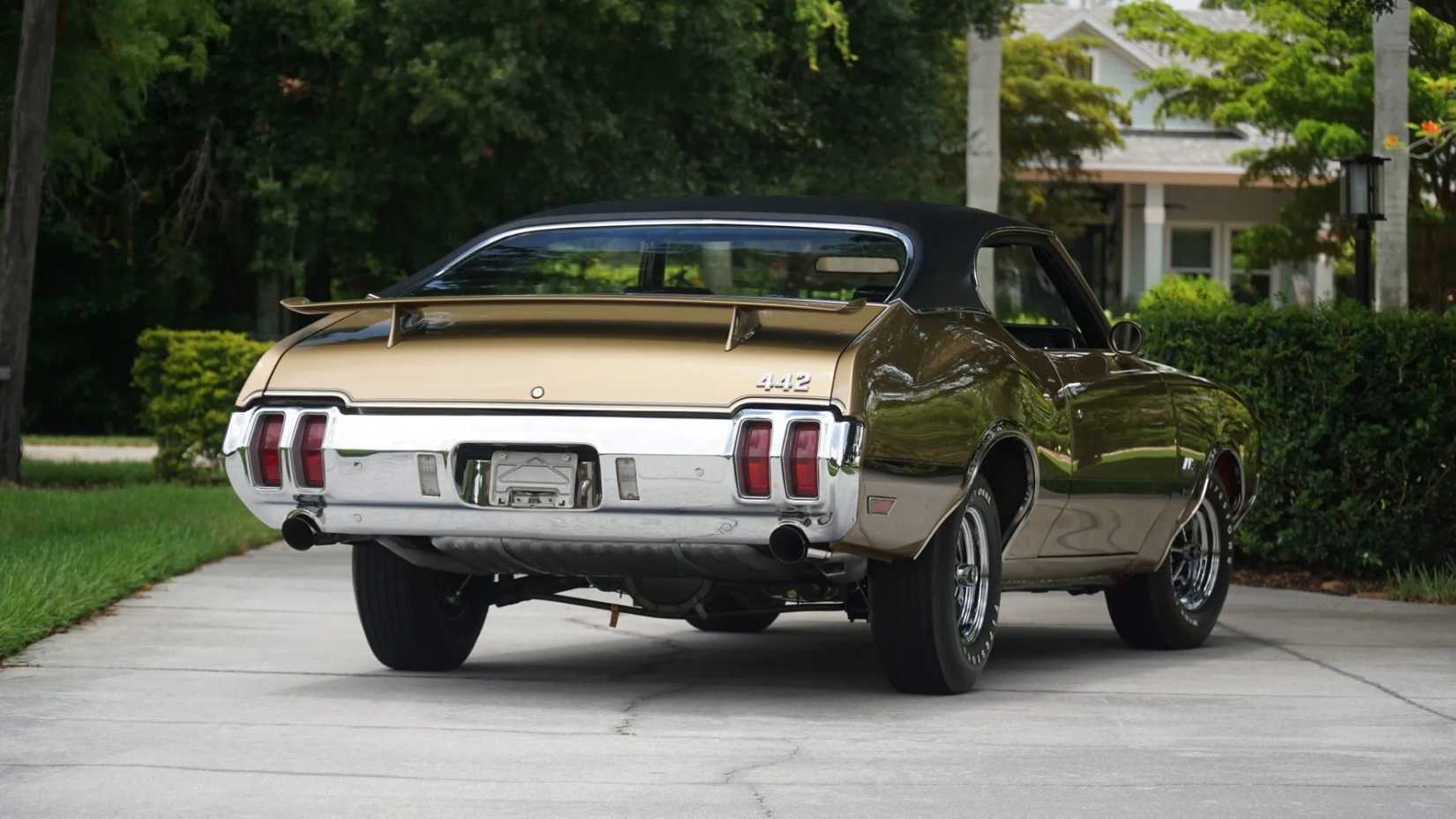 442 Rear End The Oldsmobile 442 Had A More Powerful V8 Than The Company Claimed