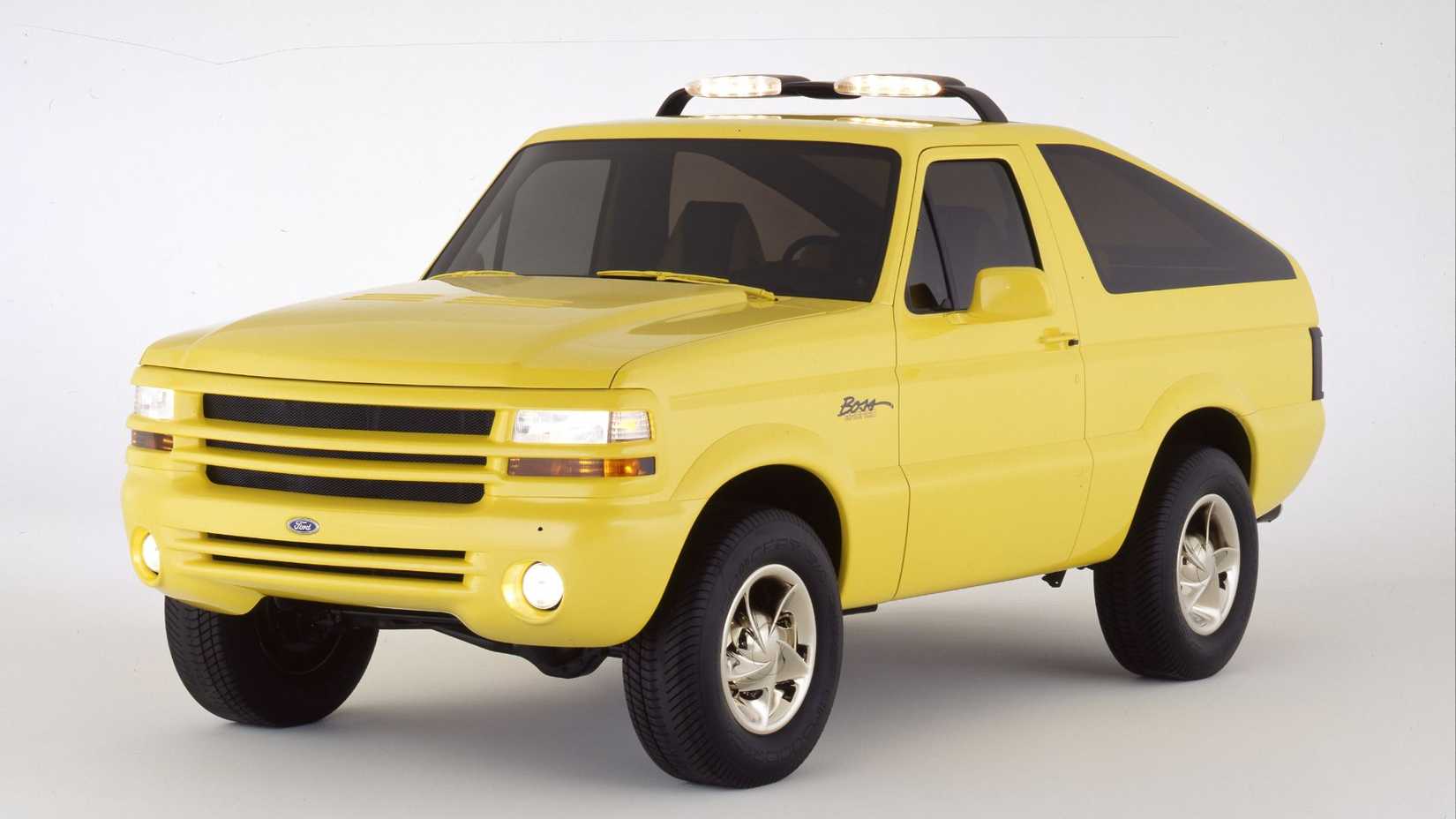 1992 Ford Bronco Boss Concept: A Glimpse into the Future of City ...