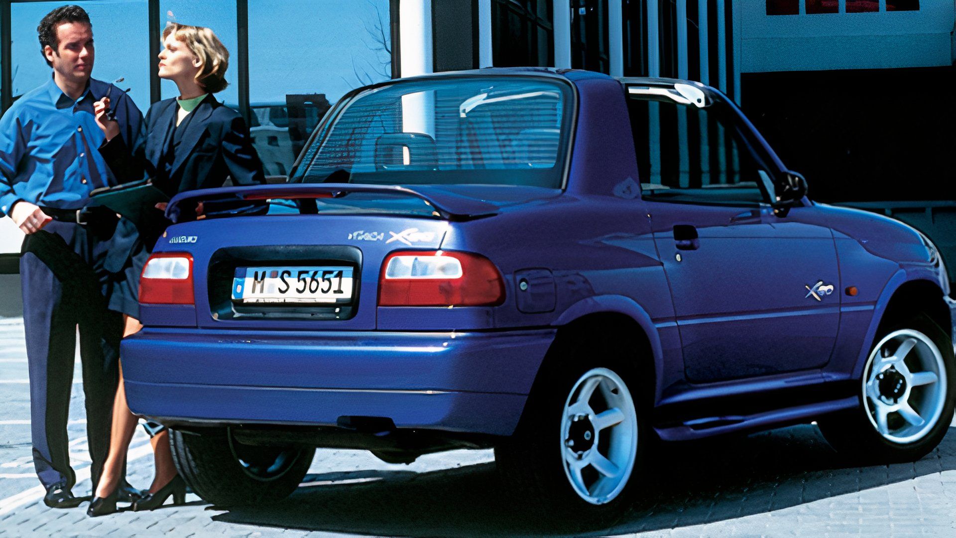 The Weird Japanese Car That Was Half Sports Car, Half Convertible SUV
