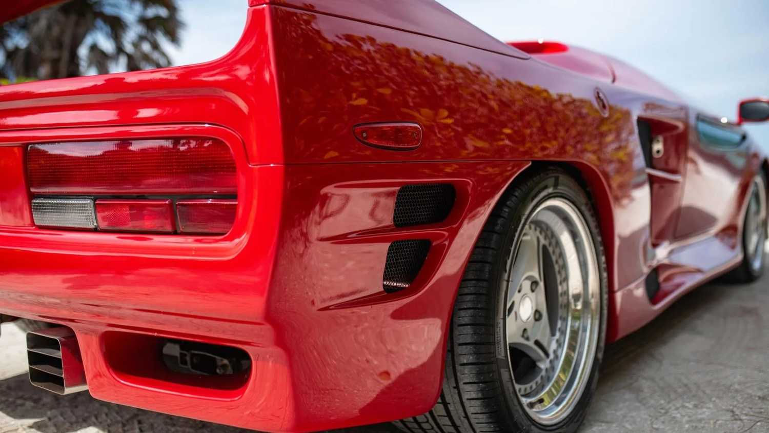 Vector M12 Rear Only 17 Of These Lamborghini-Powered American Supercars Were Ever Built