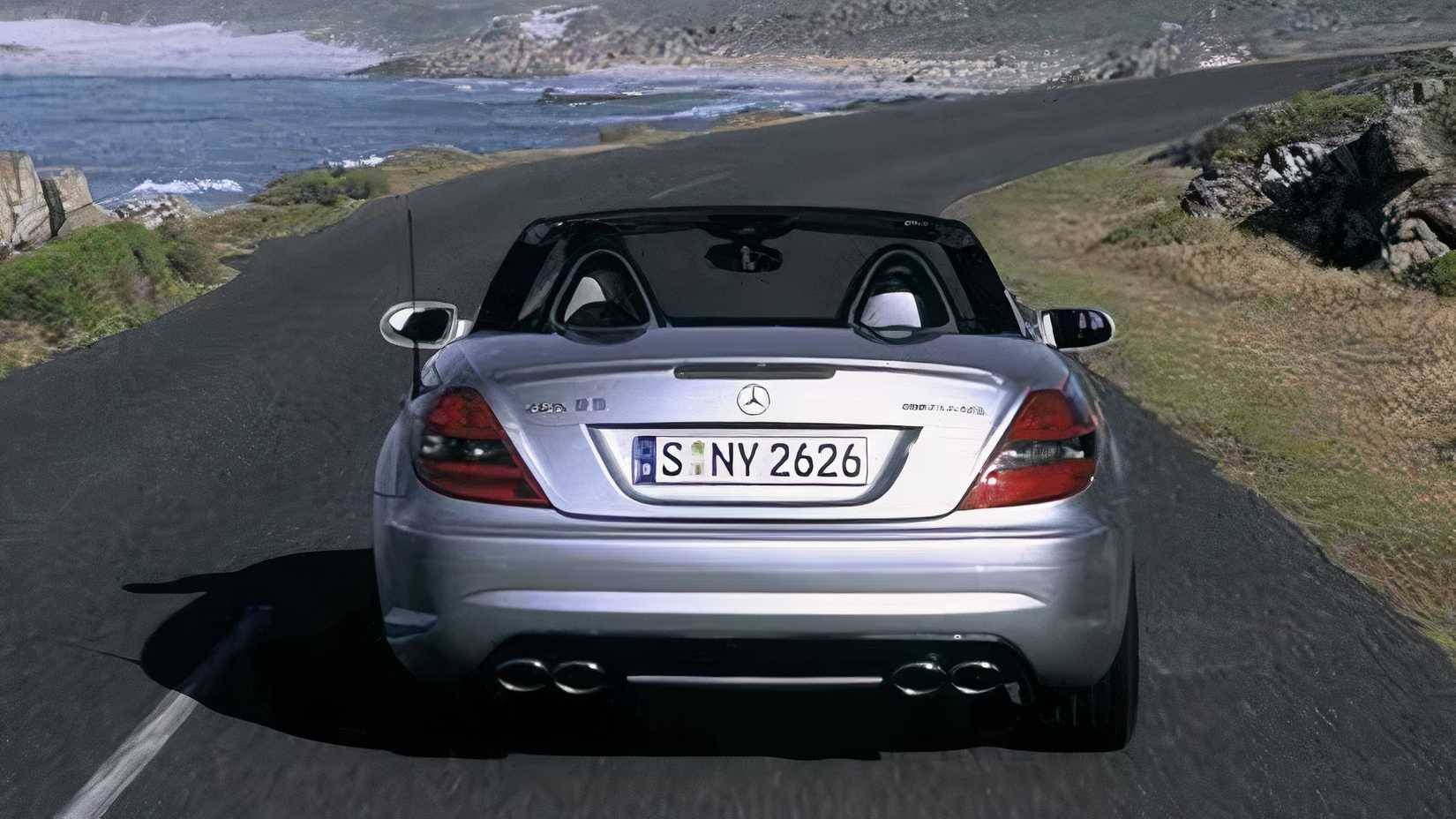 2005 Mercedes-Benz SLK55 AMG: The Only V8-Powered Roadster in Its Class