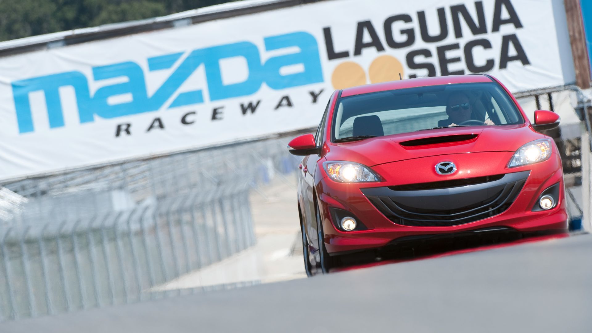 2010 MAZDASPEED3 at speed