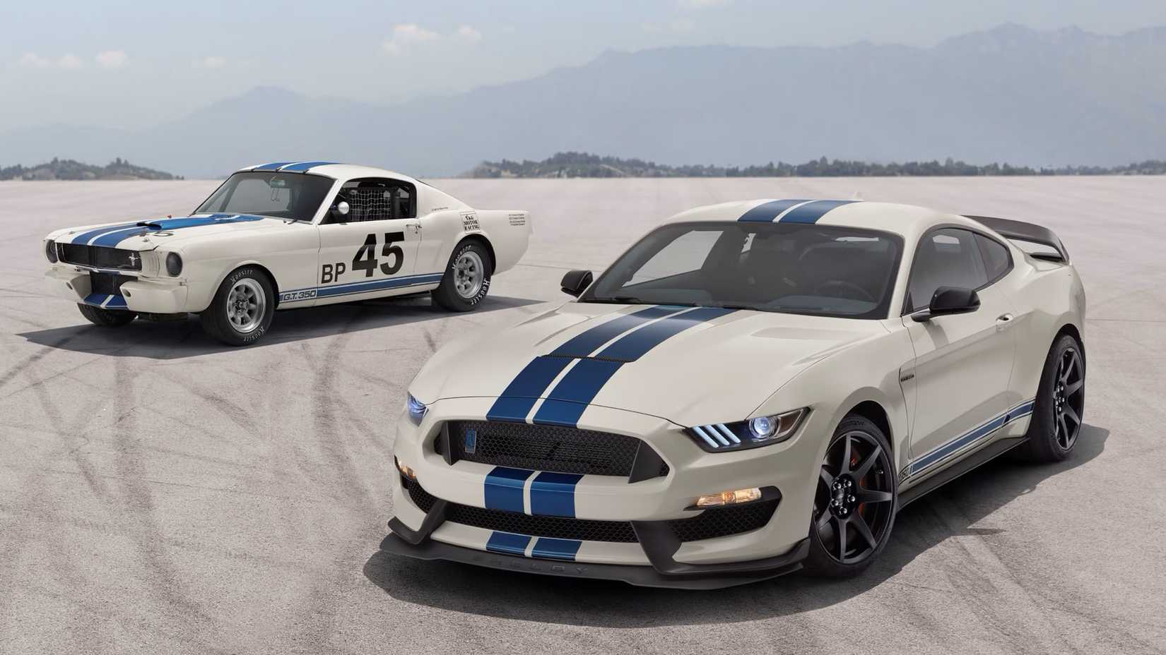 2015-2020 Ford Mustang Shelby GT350R Heritage Edition S550 and Mk1 Front