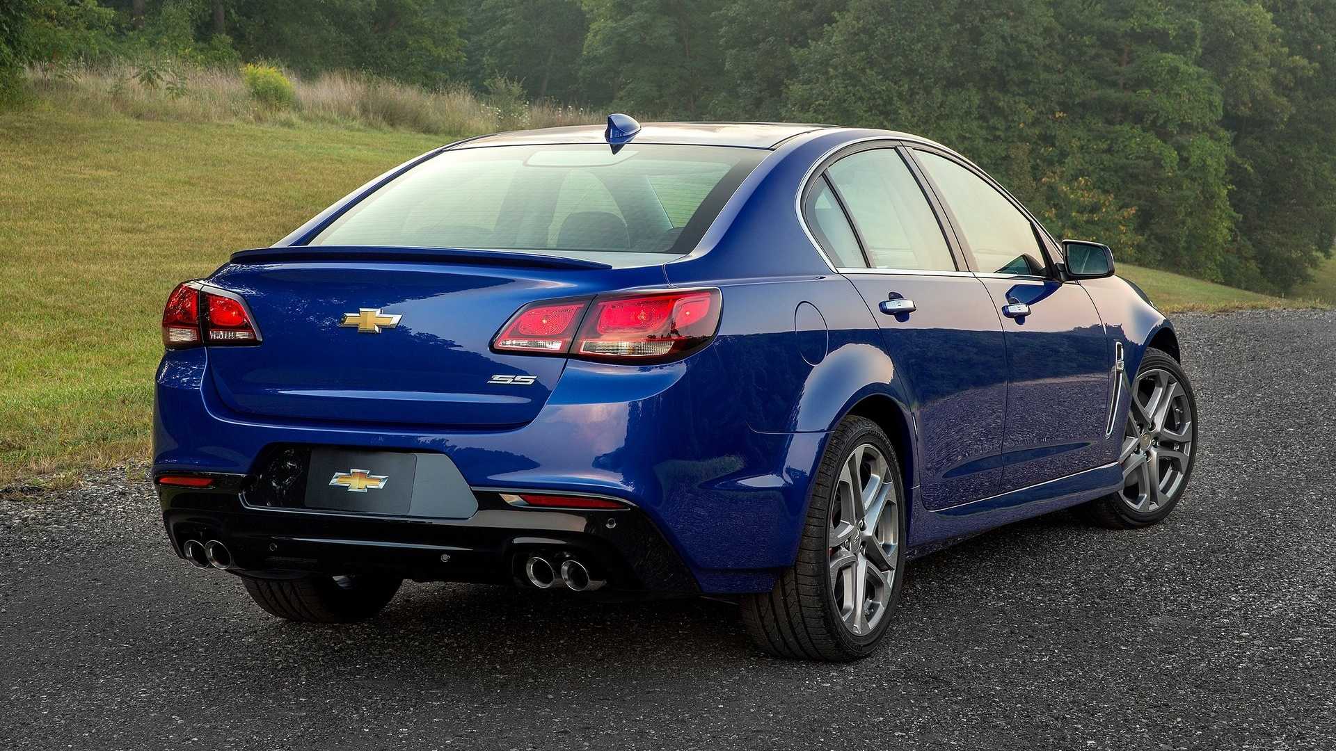 Chev Car Rear The Last Chevrolet Sedan To Feature A V8 Was Actually Australian