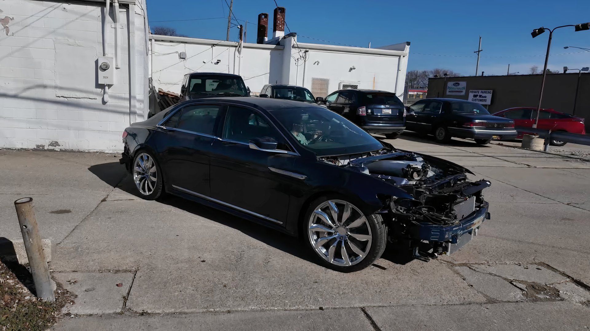 2019 Lincoln Continental with V10 swap