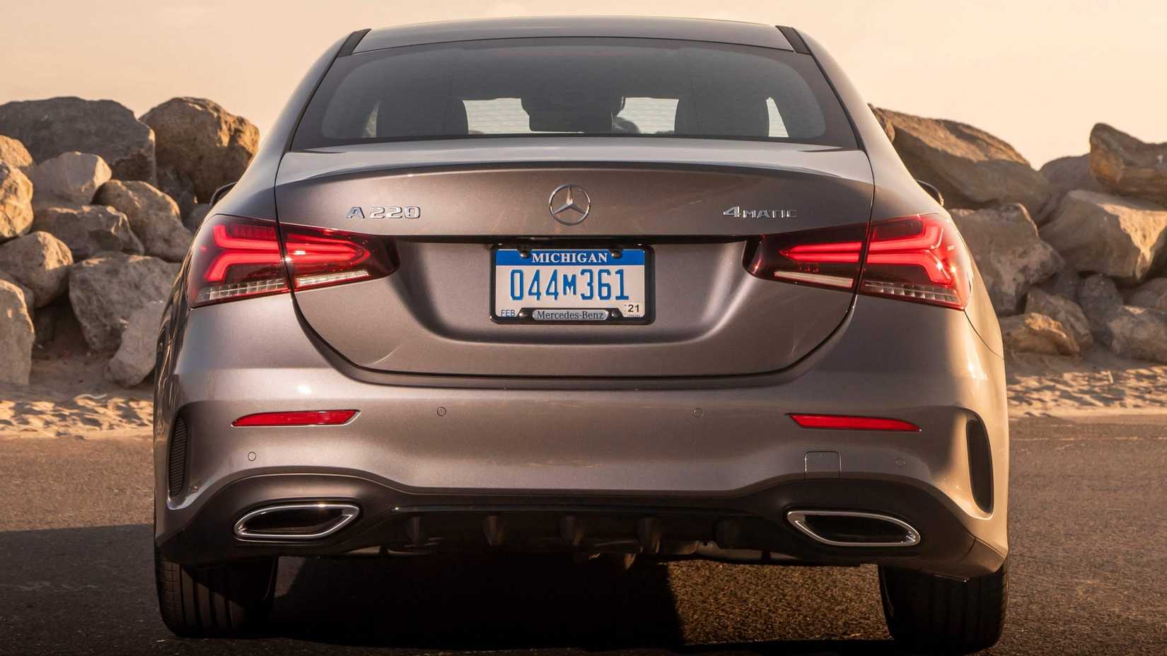 Benz Rear View The Mercedes-Benz A-Class Is Now Selling For Honda Civic Money
