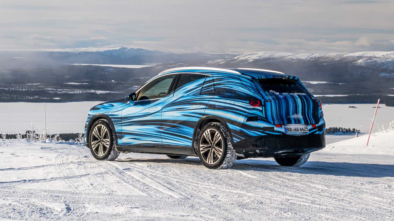 2026 Mercedes-Benz GLC with EQ Technology Teaser 