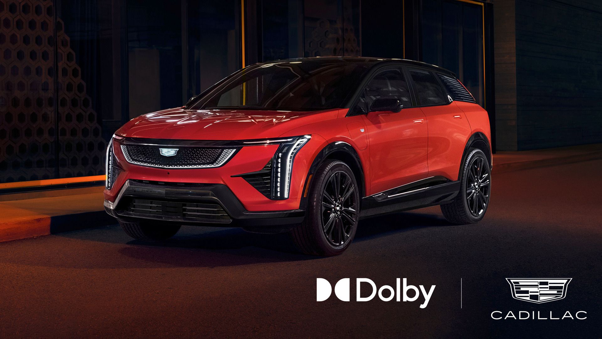 2026 Cadillac Optiq front three-quarter