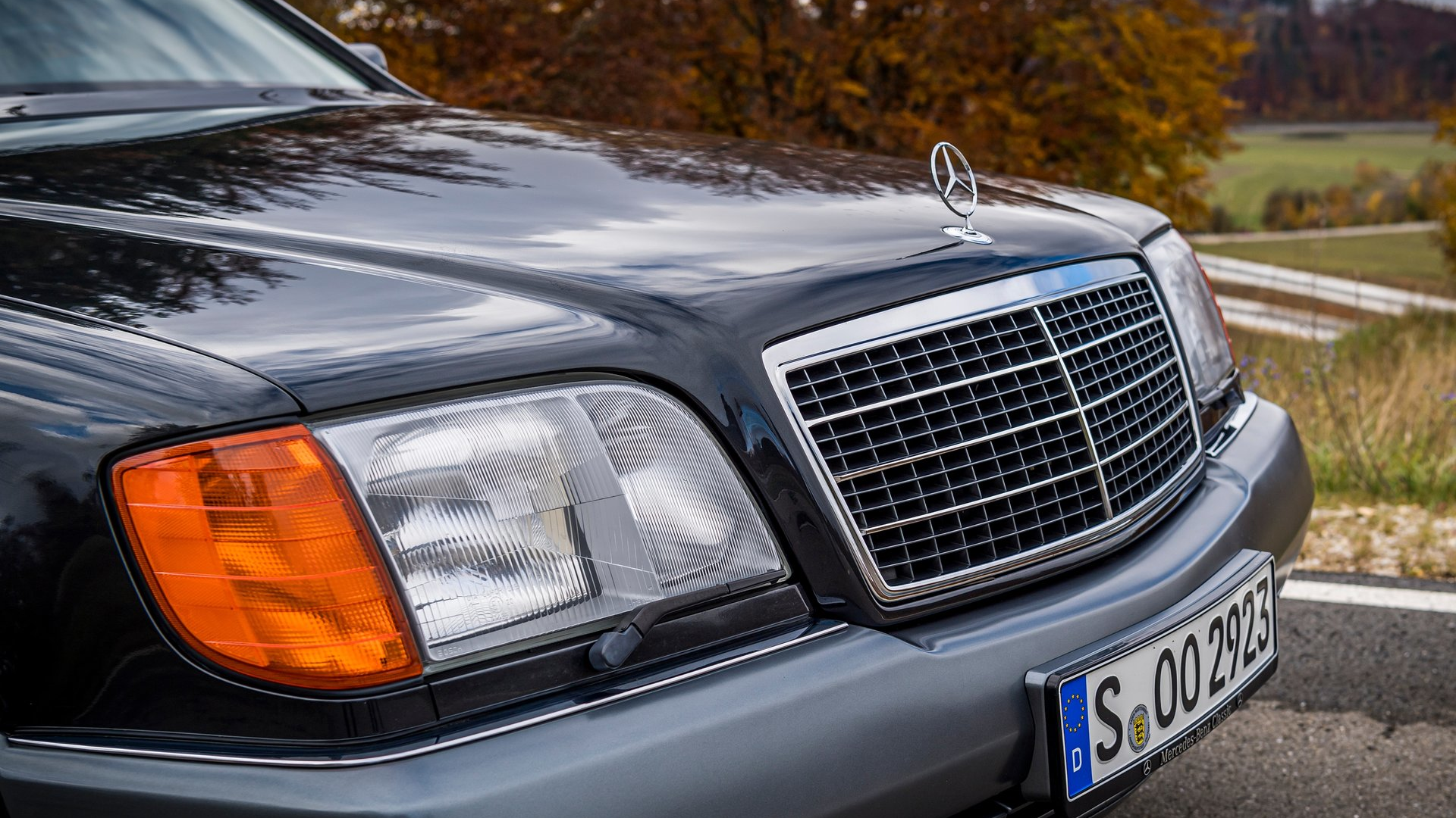 mercedes s-class front