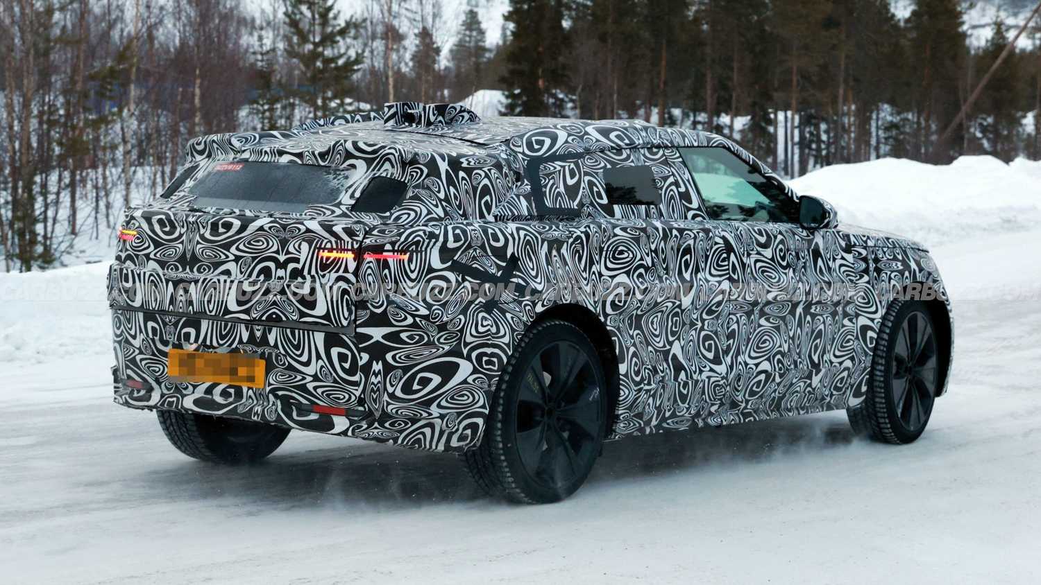 Range Rover Car Prototype Range Rover's First EV Will Take The Luxury Brand To New Heights