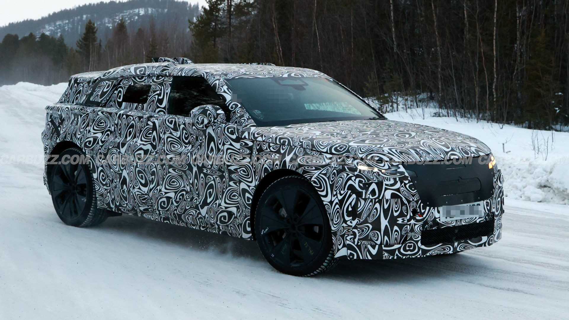 Range Rover Car Prototype Range Rover's First EV Will Take The Luxury Brand To New Heights