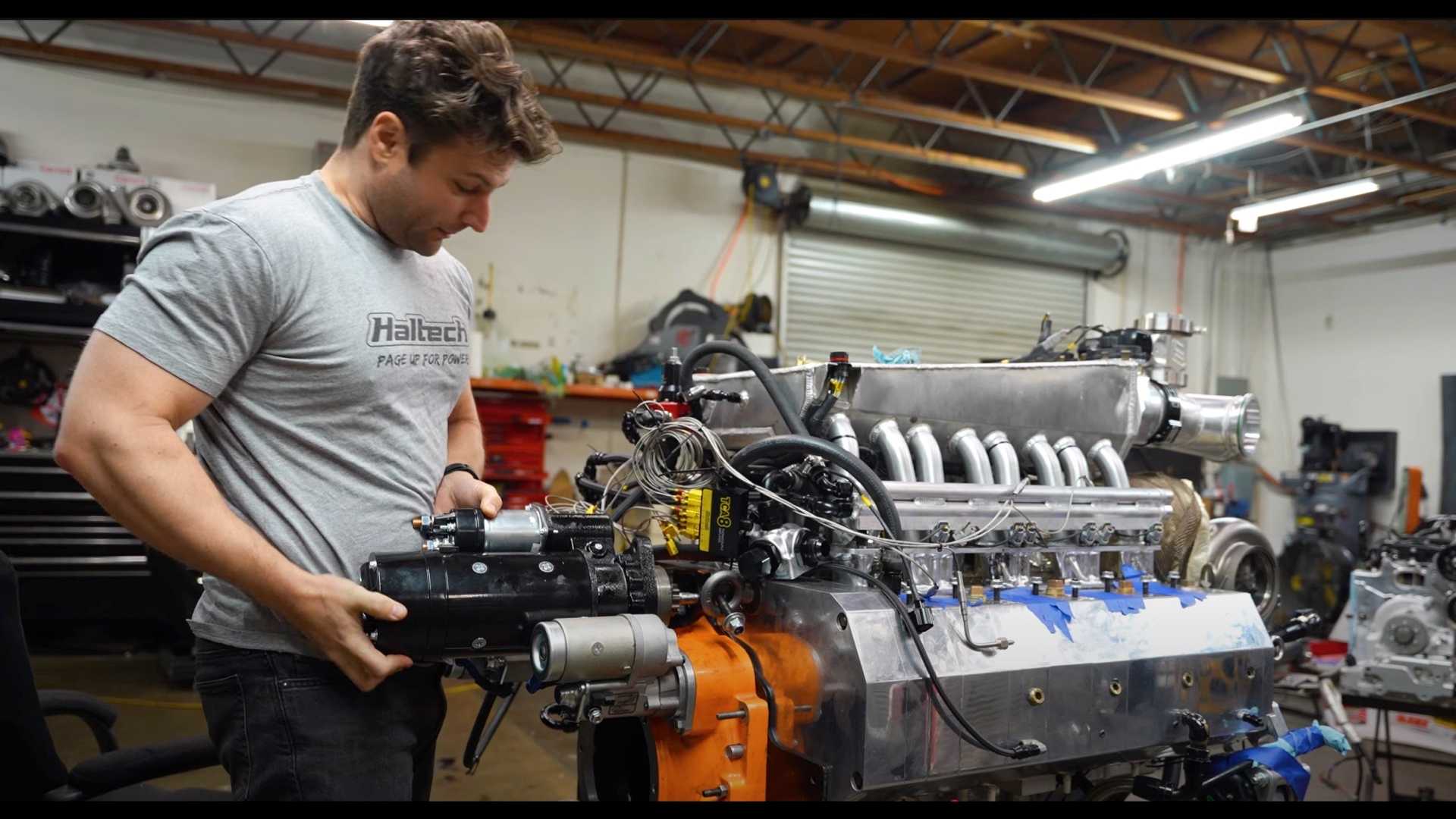 12 Rotor Engine Car The 12-Rotor Engine With A 5,000-HP Dream Hits The Dyno For The First Time