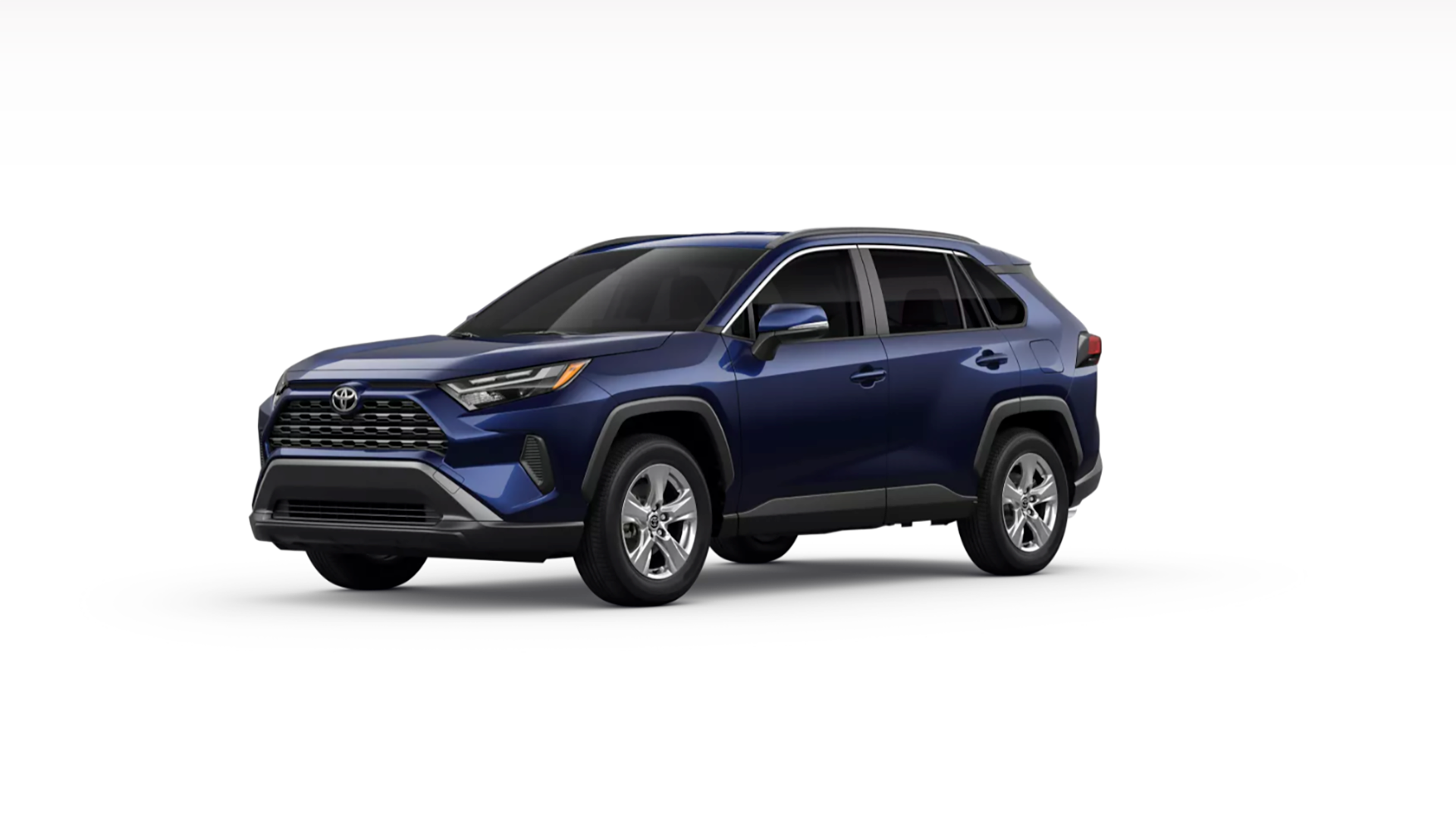2025 Toyota RAV4 XLE in the color Blueprint