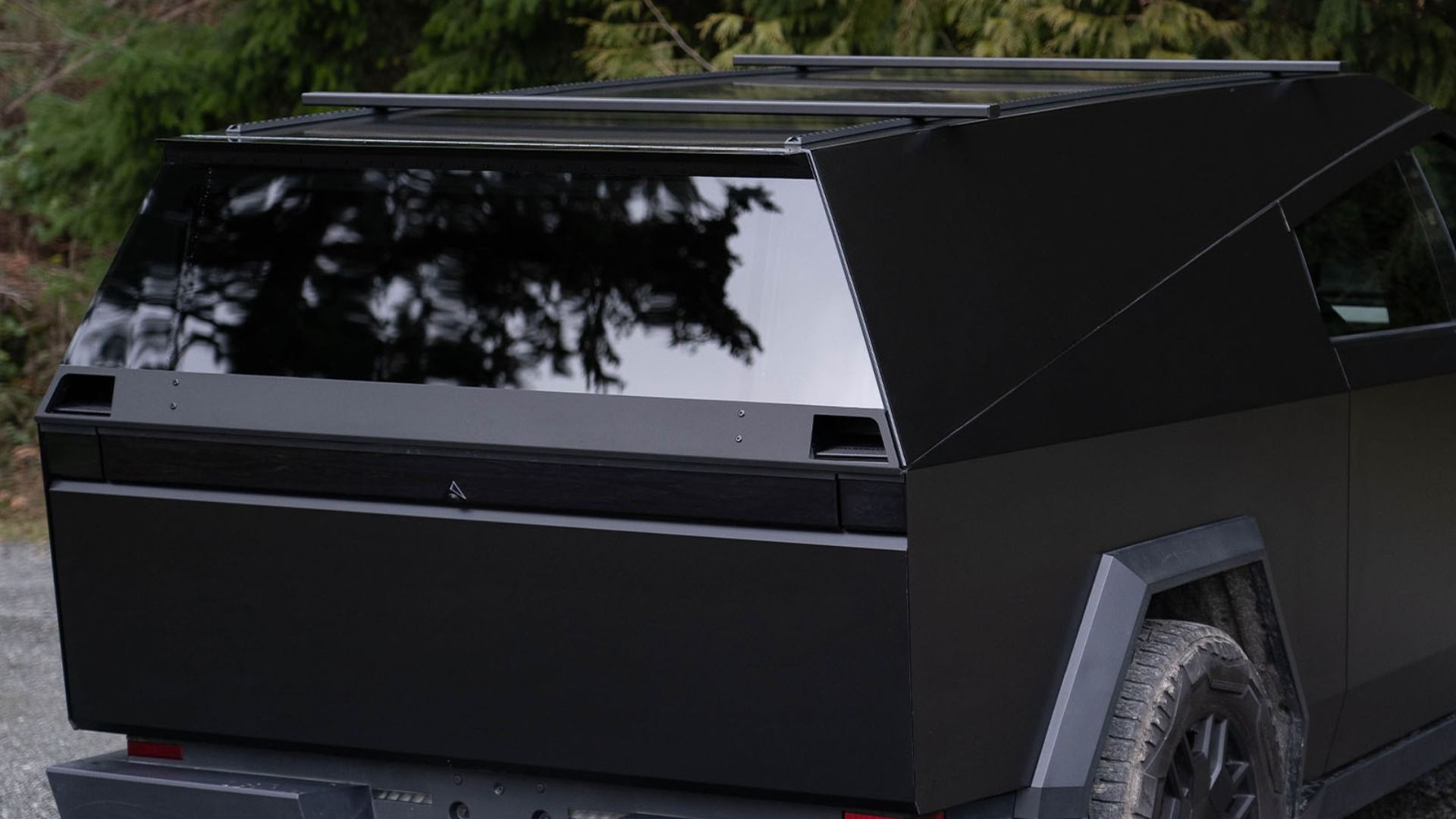 New Cap Bed Topper Is The Simpler, Cheaper Tesla Cybertruck Camper ...