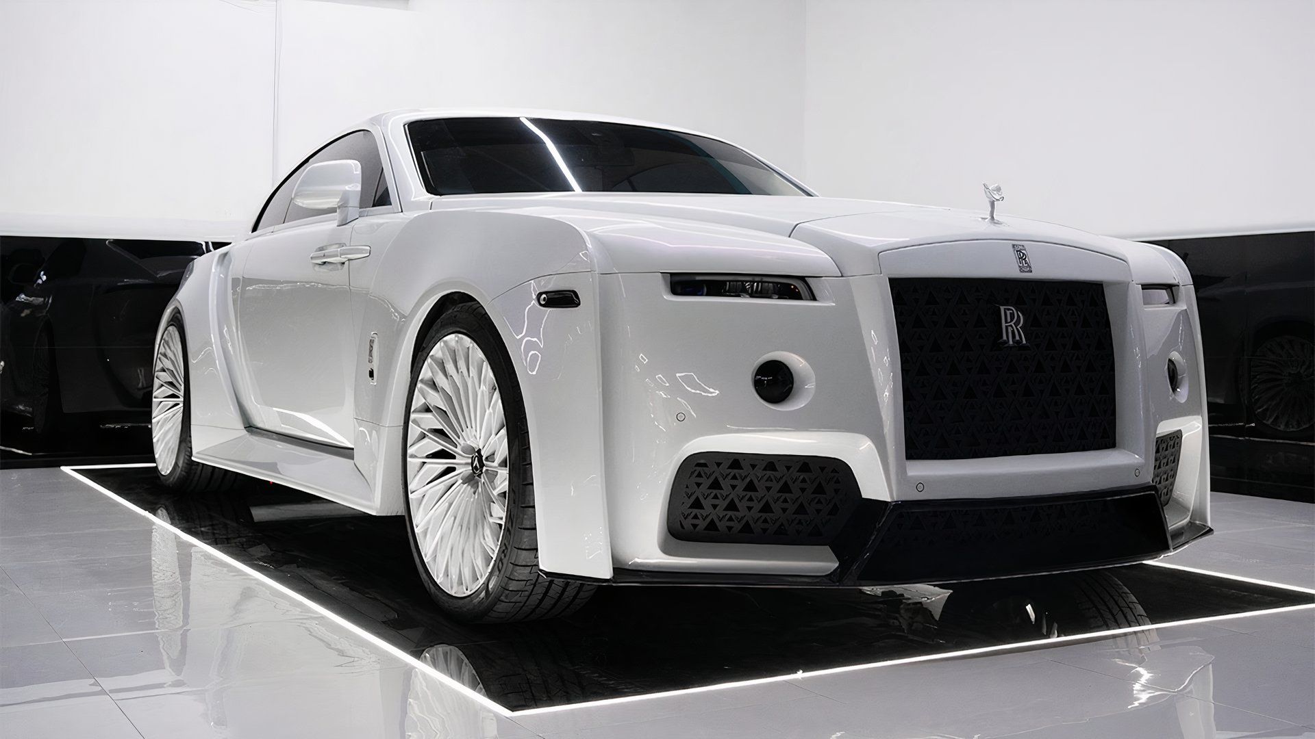 The Most Extreme Rolls-Royce Wraith Won't Hurt Your Eyes