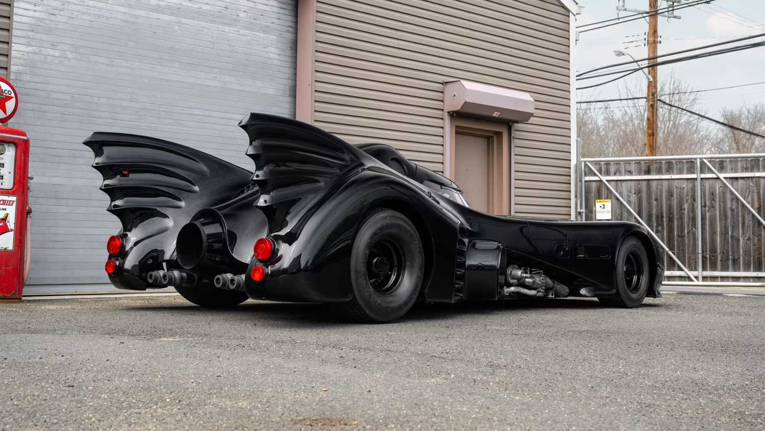 Batmobile Car Engine Rear This Running And Driving Keaton-Era Batmobile Hits The Auction Block