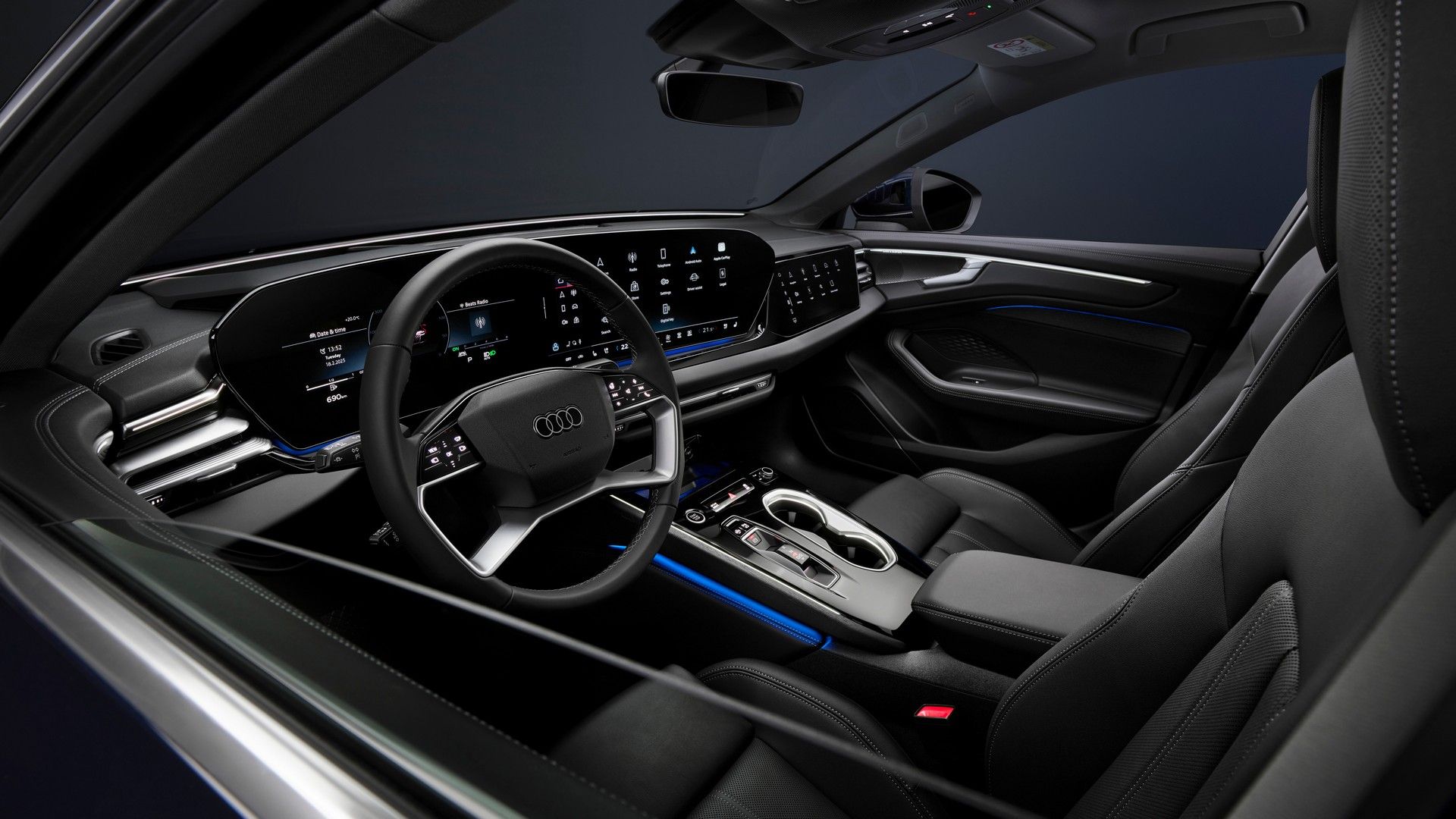 2026 Audi A6 cockpit and dashboard