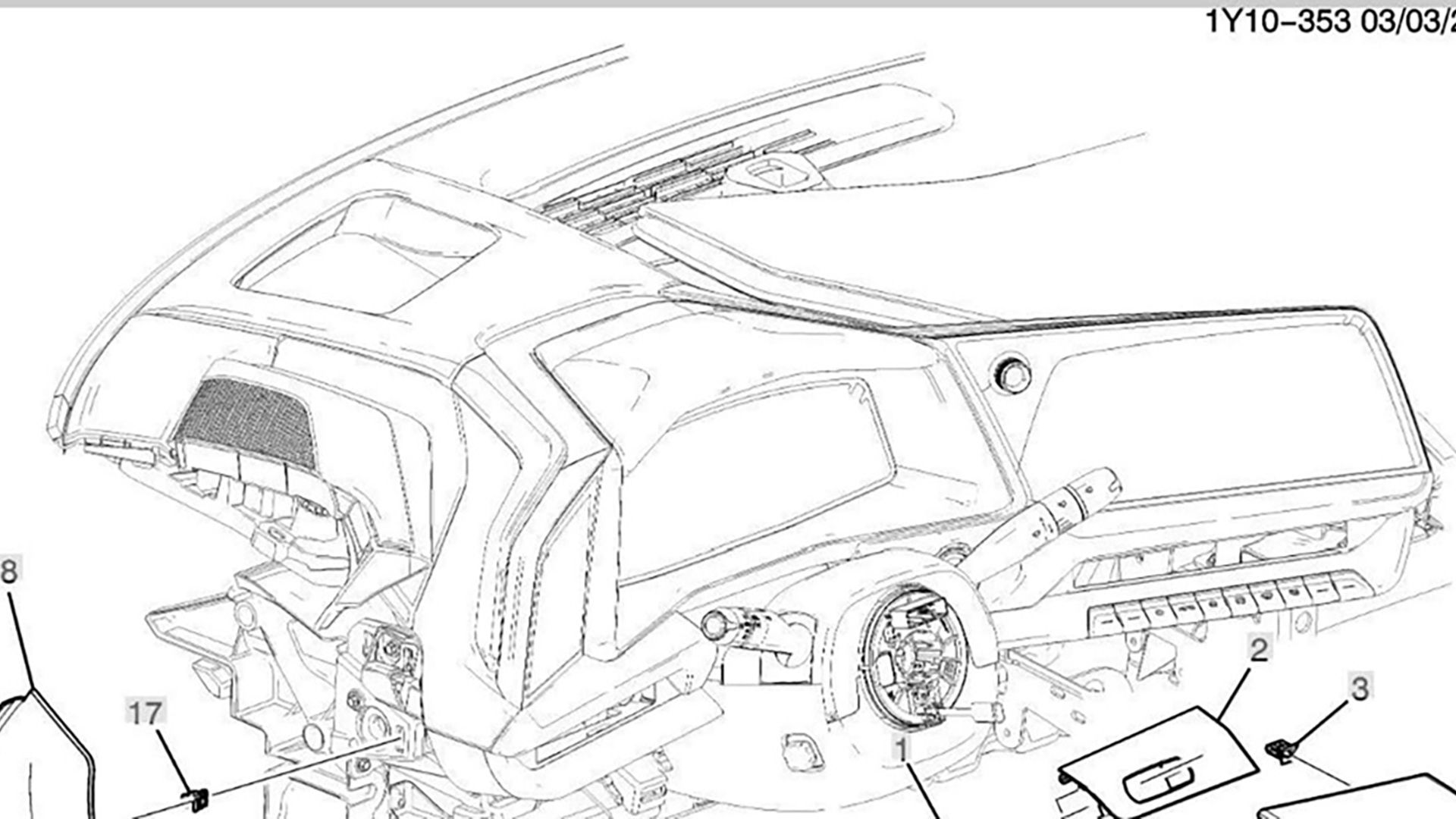 Chevrolet Corvette 2026 Dash