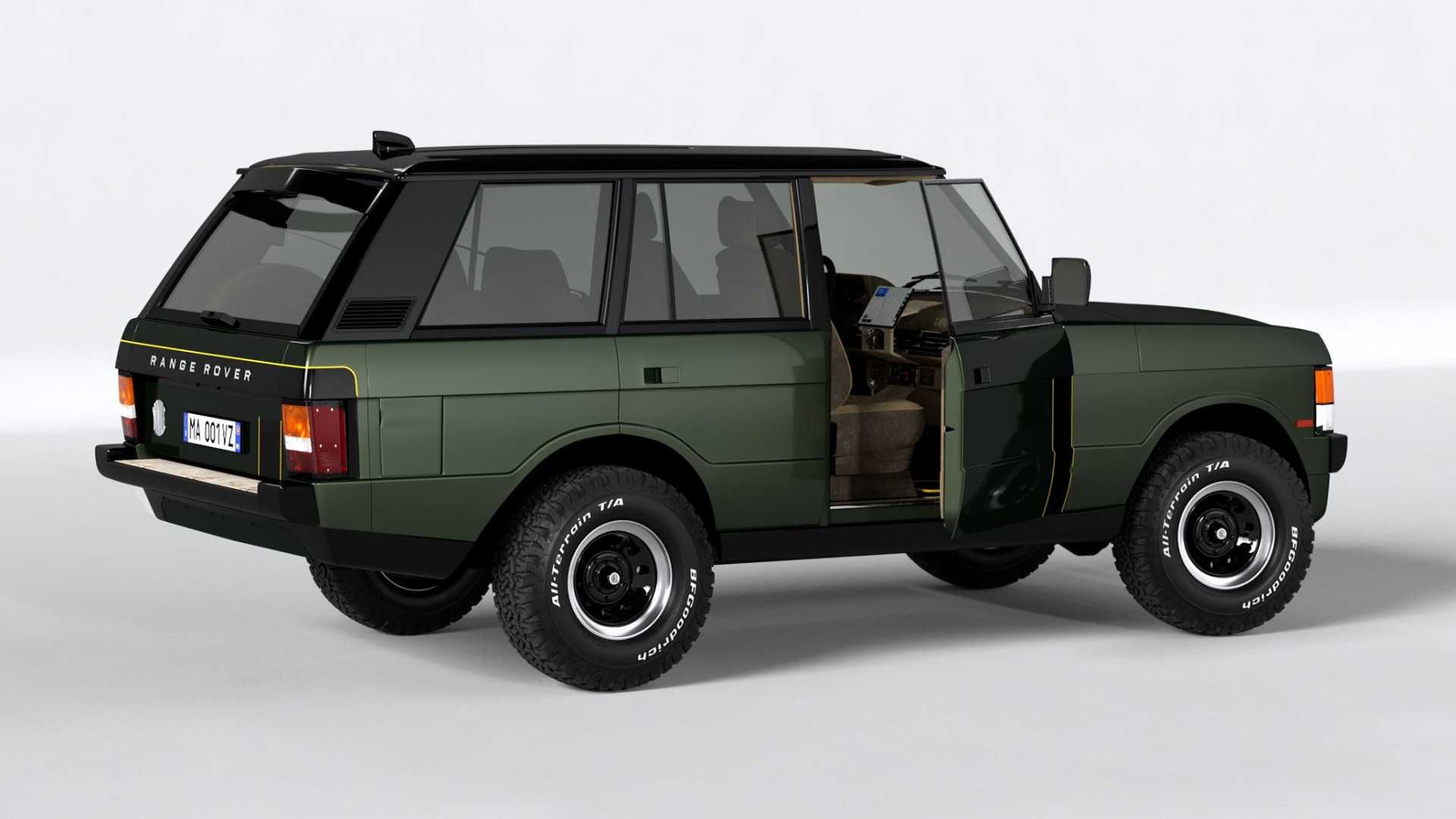 Retro Mod Range Rover This Range Rover Restomod Stands Out With Fun Features